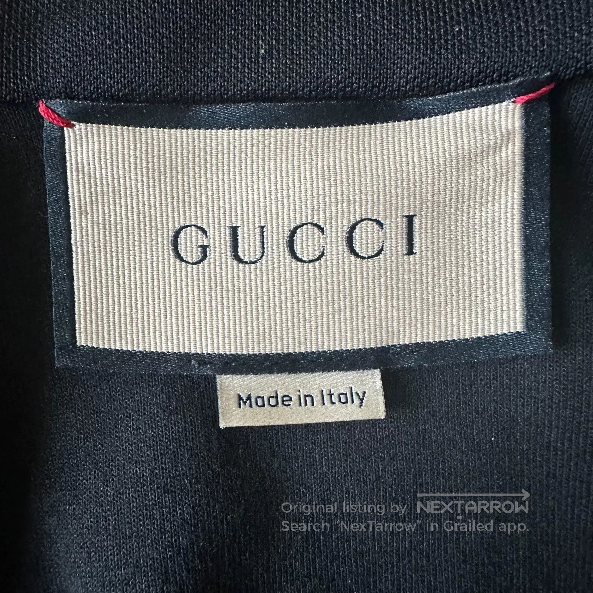 Gucci Gucci GG Logo Red Green Web Zip Jacket. Size US M / EU 48-50 / 2 - 7 Thumbnail