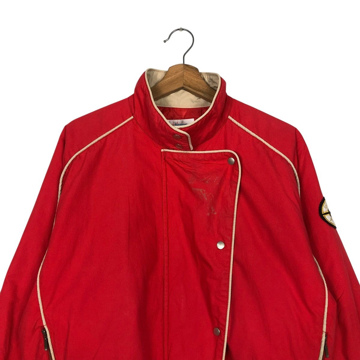 Vintage 🔥VINTAGE 80’s JANTZEN BOMBER JACKET PARACHUTE DESIGN Size US M / EU 48-50 / 2 - 5 Thumbnail