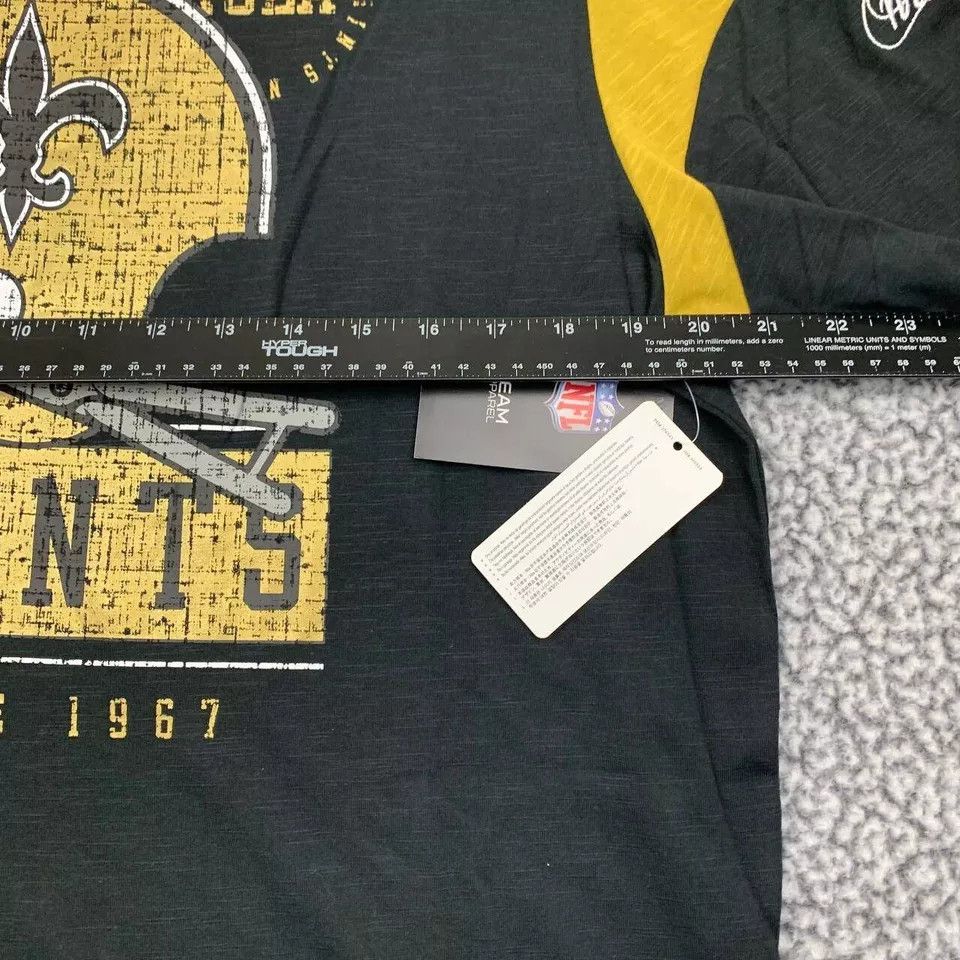 Nike New Orlean Saints Shirt Men Long Sleeve Pullover Crew Neck L Size US L / EU 52-54 / 3 - 3 Thumbnail