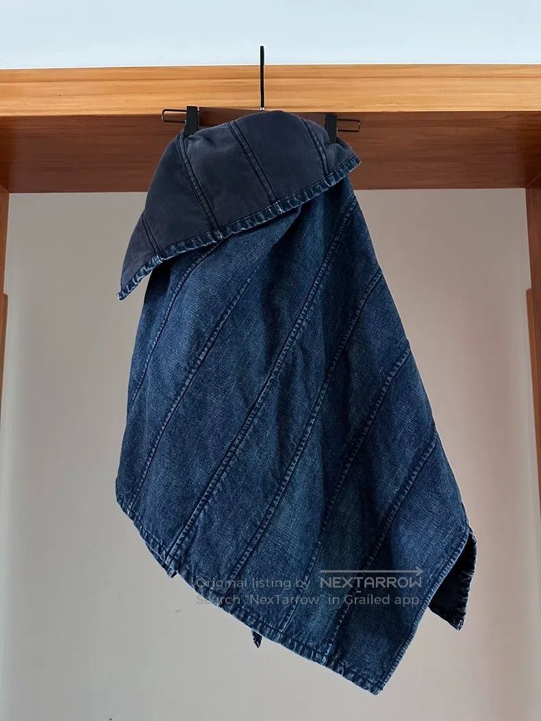 Comme des Garcons Comme Des Garcons size M Heavy denim skirt Size 23" - 3 Thumbnail
