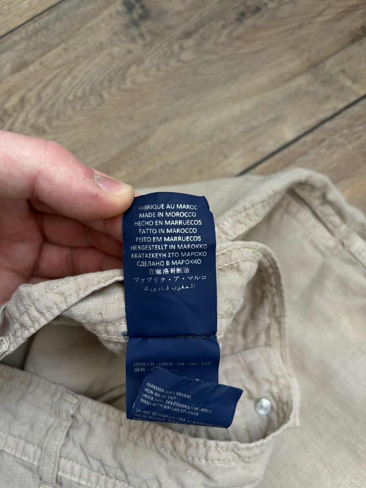 Vilebrequin Vilebrequin Linen Beige Pants Size US 34 / EU 50 - 8 Thumbnail