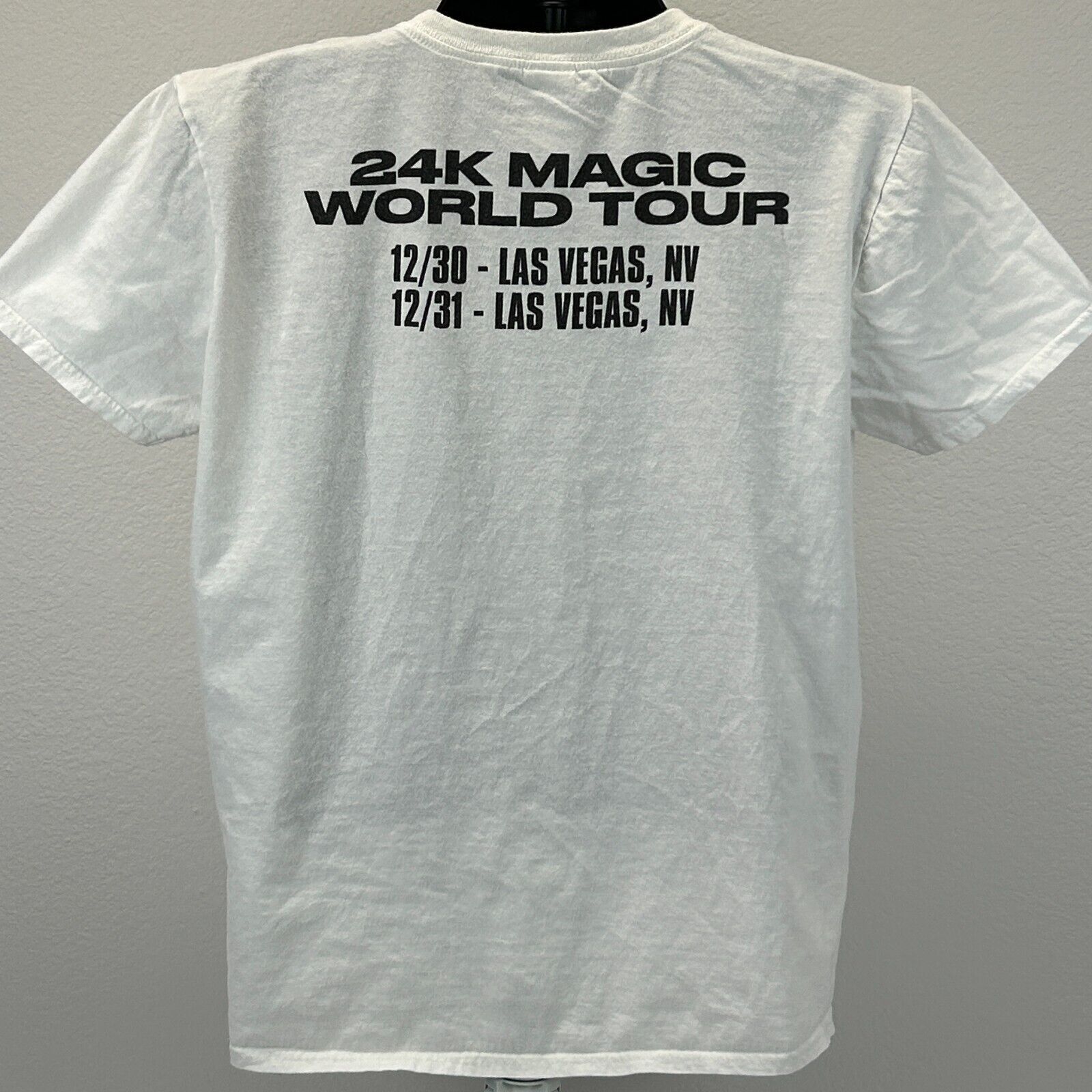 Gildan Bruno Mars 24K Magic World Tour T Shirt Mens L Large Size US L / EU 52-54 / 3 - 3 Thumbnail