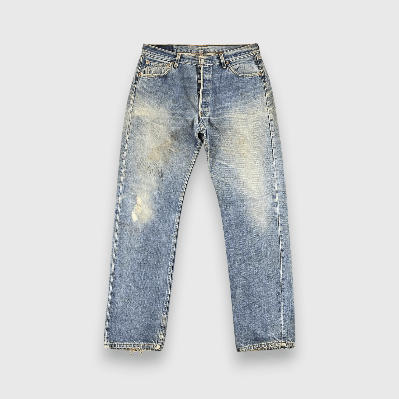 Levi's Vintage 90s Levis 501 Jeans-J681 Size US 35 - 1 Thumbnail