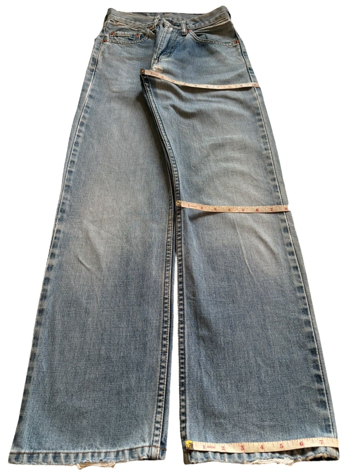 Levi's × Levi's Vintage Clothing Vintage 90s Levis 560 Blue Wash Loose Jeans Size US 26 / EU 42 - 14 Thumbnail