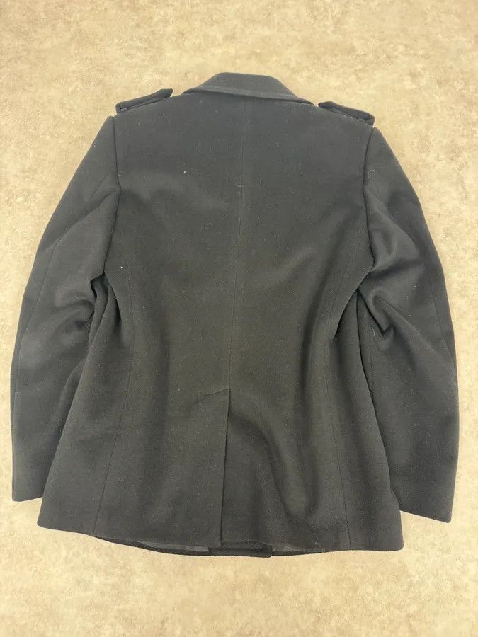 Gucci Gucci Black Wool Officer Buttoned Peacoat Size US M / EU 48-50 / 2 - 8 Thumbnail