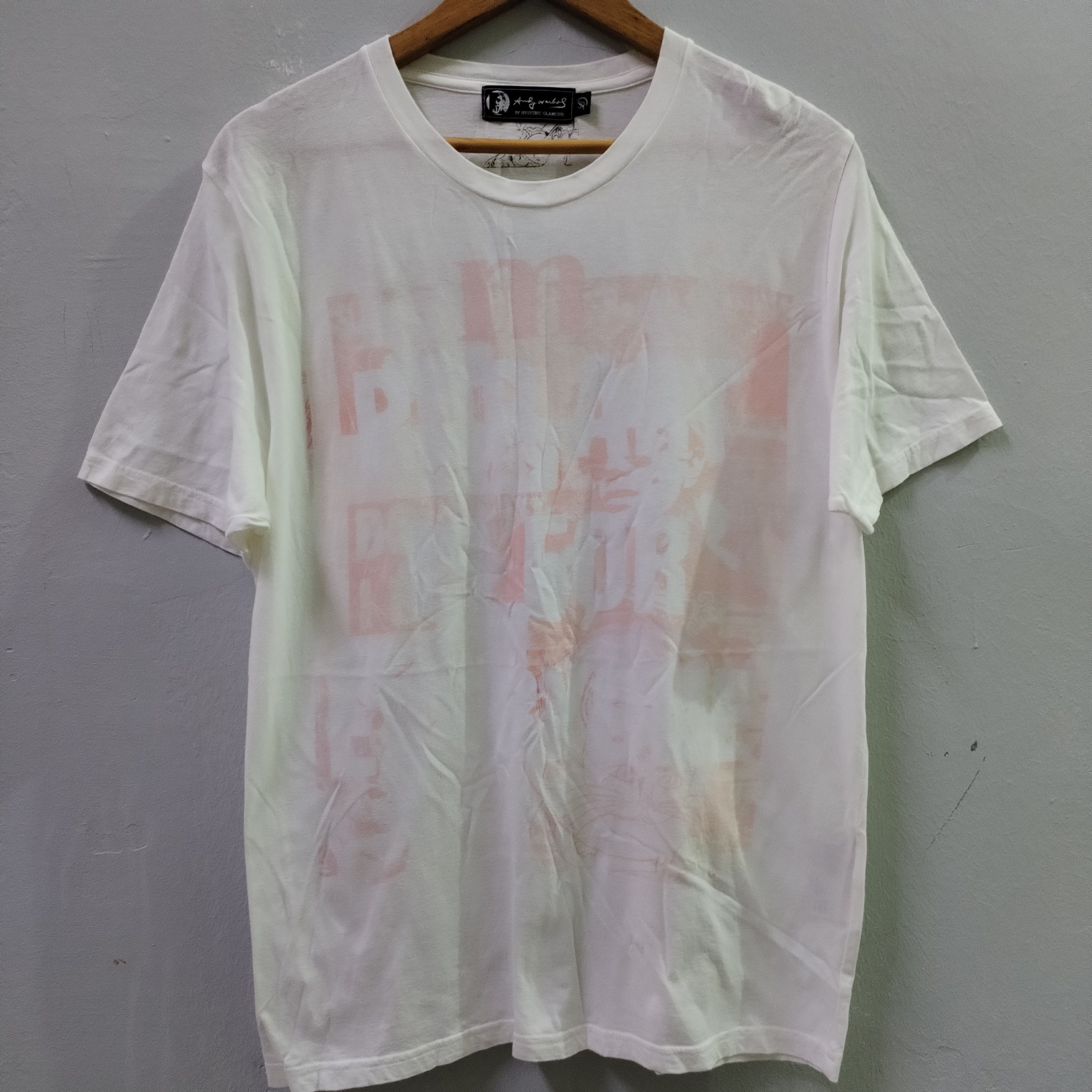 Hysteric Glamour VINTAGE HYSTERIC GLAMOUR X ANDY WARHOL VERY RARE Size US L / EU 52-54 / 3 - 1 Thumbnail