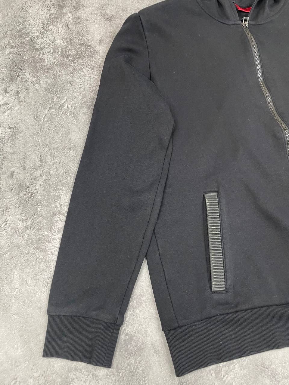 Hugo Boss Hugo Boss Men Cotton Full Zip Hoodie Black Casual Jacket Size US L / EU 52-54 / 3 - 3 Thumbnail