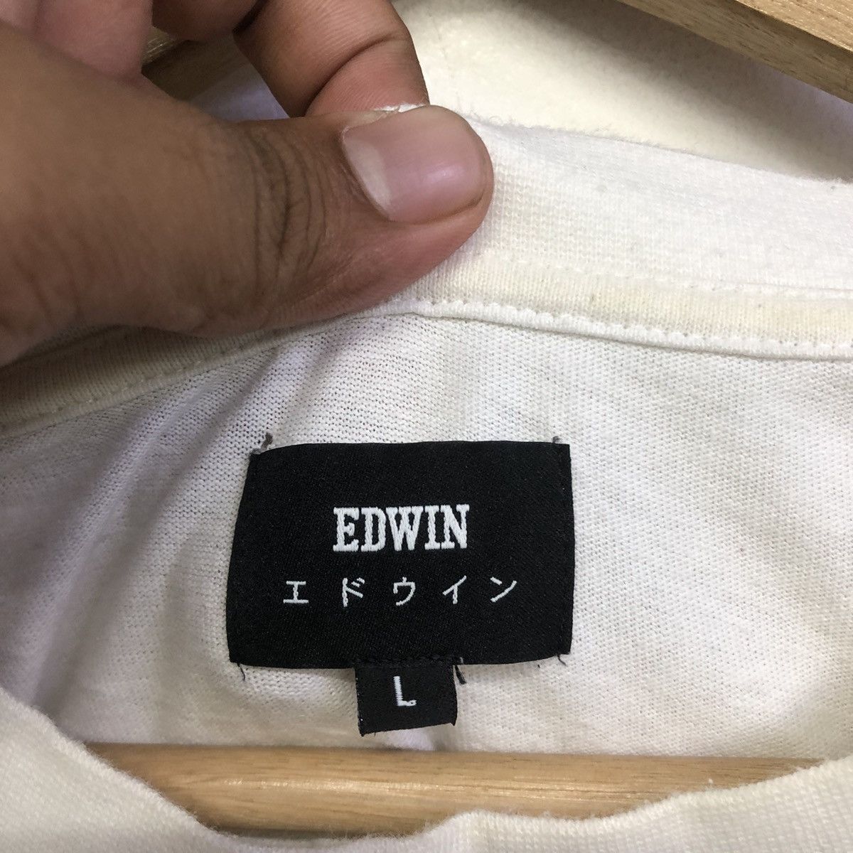 Edwin EDWIN FROM MT.FUJI BACKPRINT TSHIRT Size US L / EU 52-54 / 3 - 7 Thumbnail
