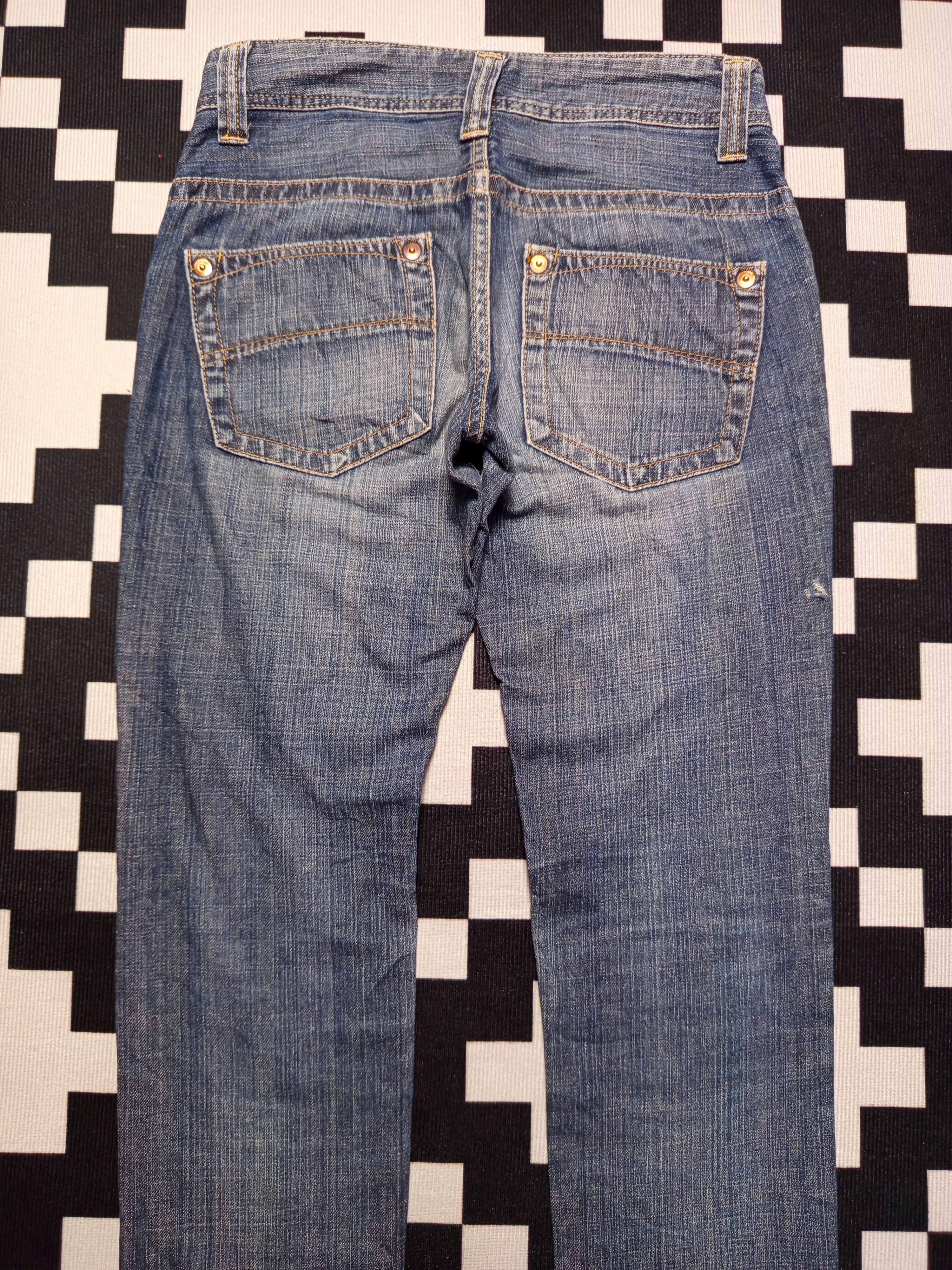 Alexander Wang × Uniqlo Vintage 90s Japanese Uniqlo Jeans Size US 29 - 4 Thumbnail