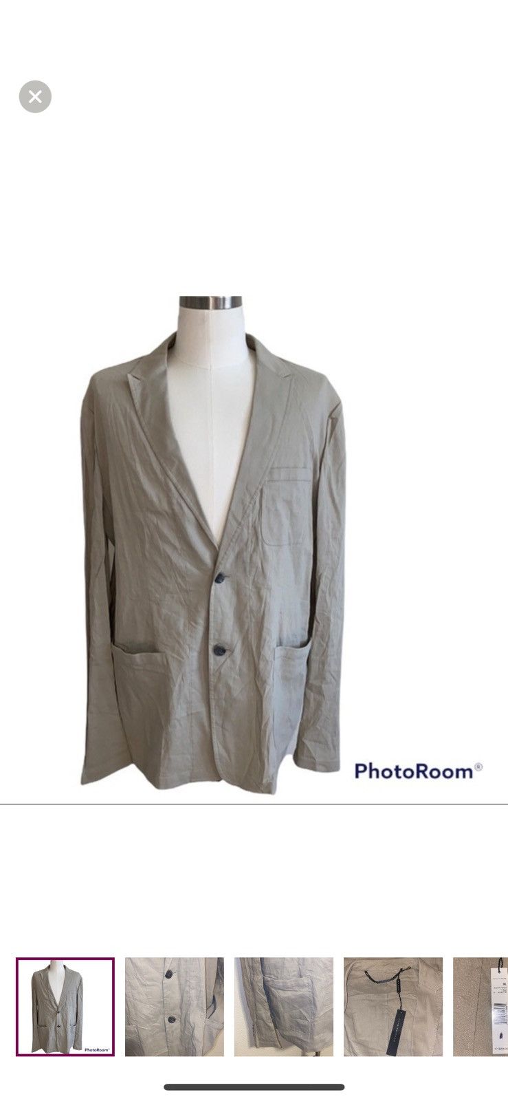 Elie Tahari Elie tahari men’s XL‎ miles outerwear blazer Size US XL / EU 56 / 4 - 1 Thumbnail
