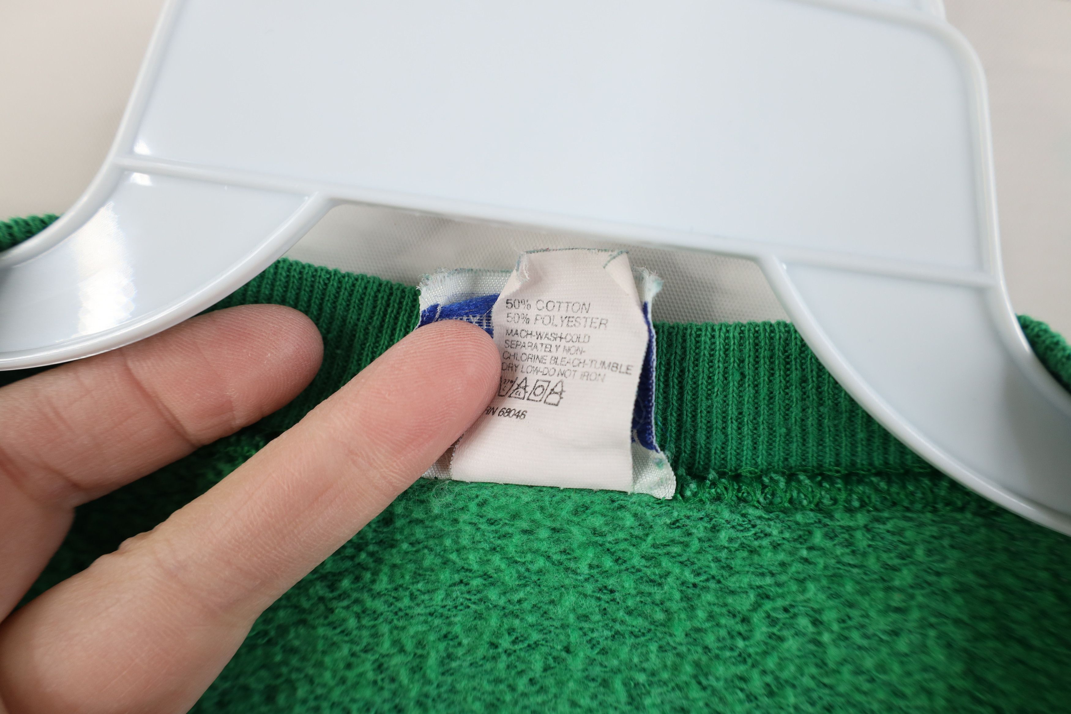 Vintage Vintage 90s Streetwear Merry Christmas Sweatshirt Green USA Size XL / US 12-14 / IT 48-50 - 11 Thumbnail