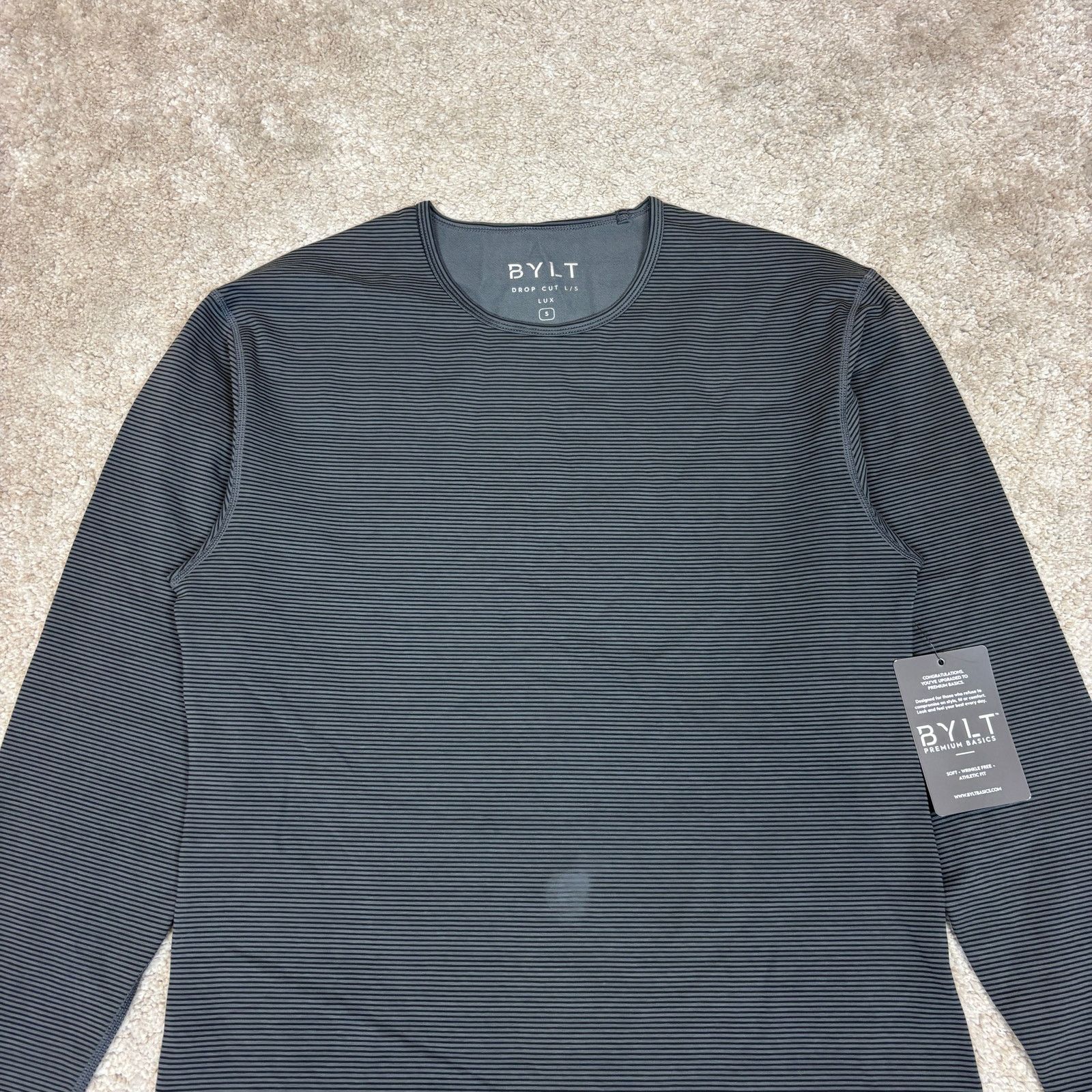 Other Bylt Drop Cut Lux Long Sleeve Striped Shirt Men's Small Size US S / EU 44-46 / 1 - 2 Thumbnail