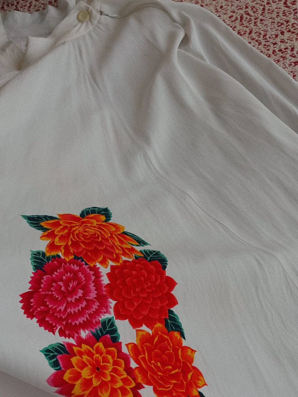 Yohji Yamamoto Yohji Yamamoto 1987 Skirt SS87 Floral Cupro Archive Japan Size 24" / US 00 / IT 34 - 11 Thumbnail