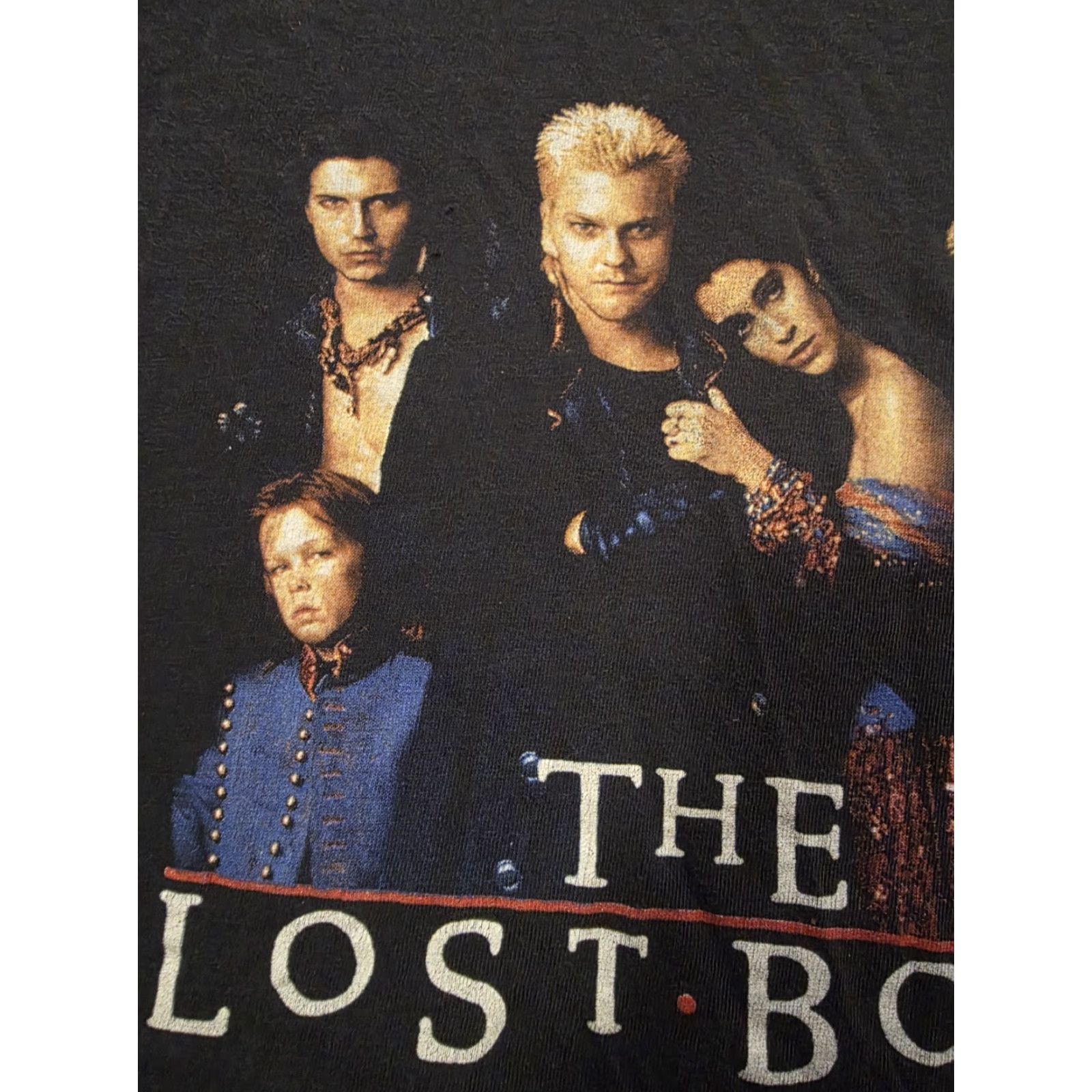 Doublet VINTAGE The Lost Boys Women's T Shirt Double Sided Movue Vampires Grunge Small Size S / US 4 / IT 40 - 3 Thumbnail