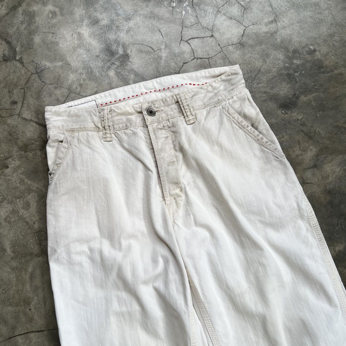 Kapital Kato Teamkit Japan Kapital Buckle Back Straight Fit Pants Size US 28 / EU 44 - 3 Thumbnail
