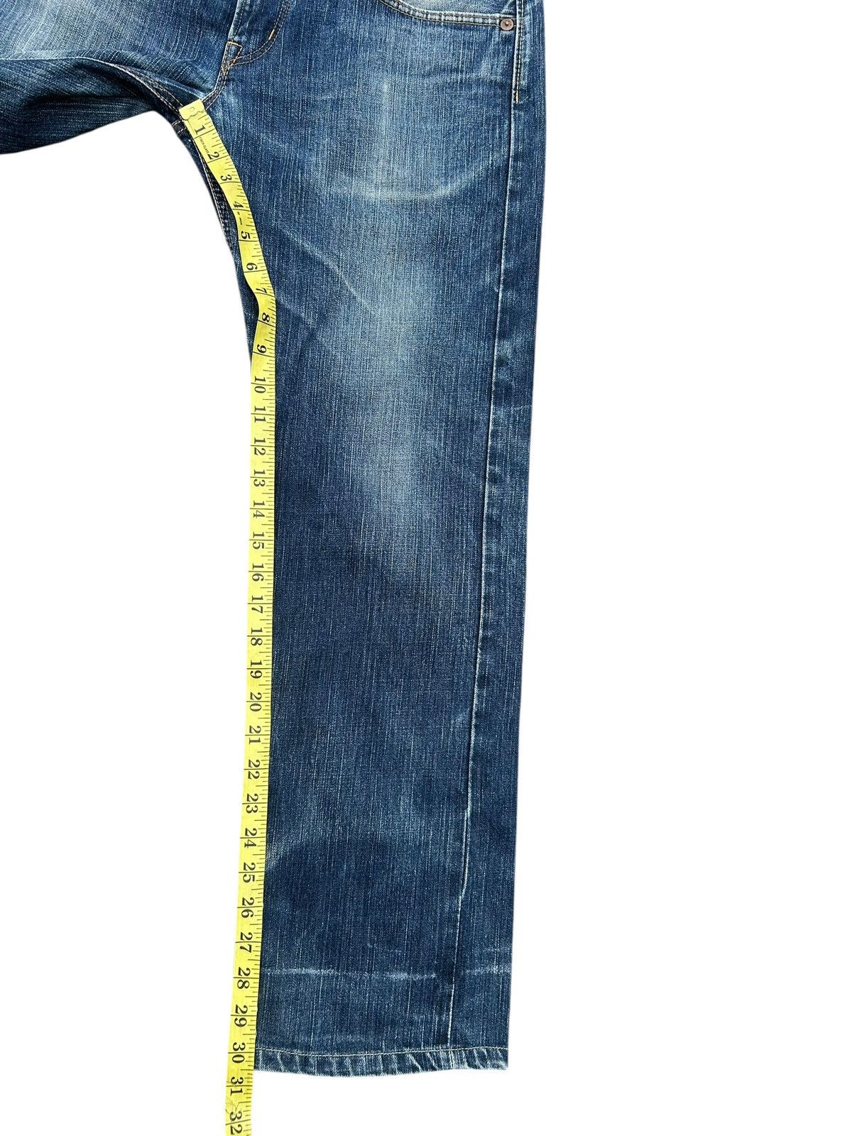 Kapital Vintage Edwin 503V Selvedge Distressed Denim Jeans Size US 36 / EU 52 - 20 Thumbnail