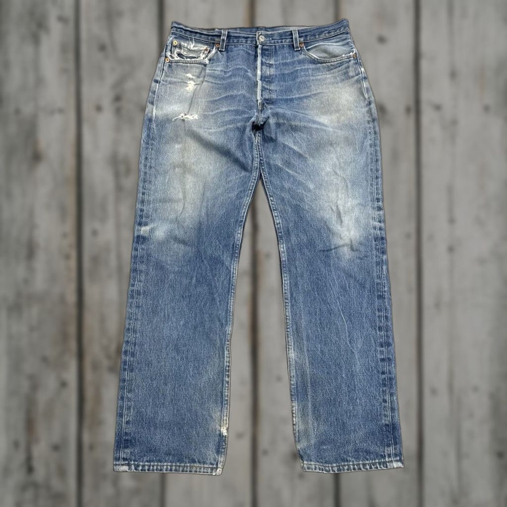 Levi's VINTAGE Levi's 501 XX Button Fly Blue Denim Jeans