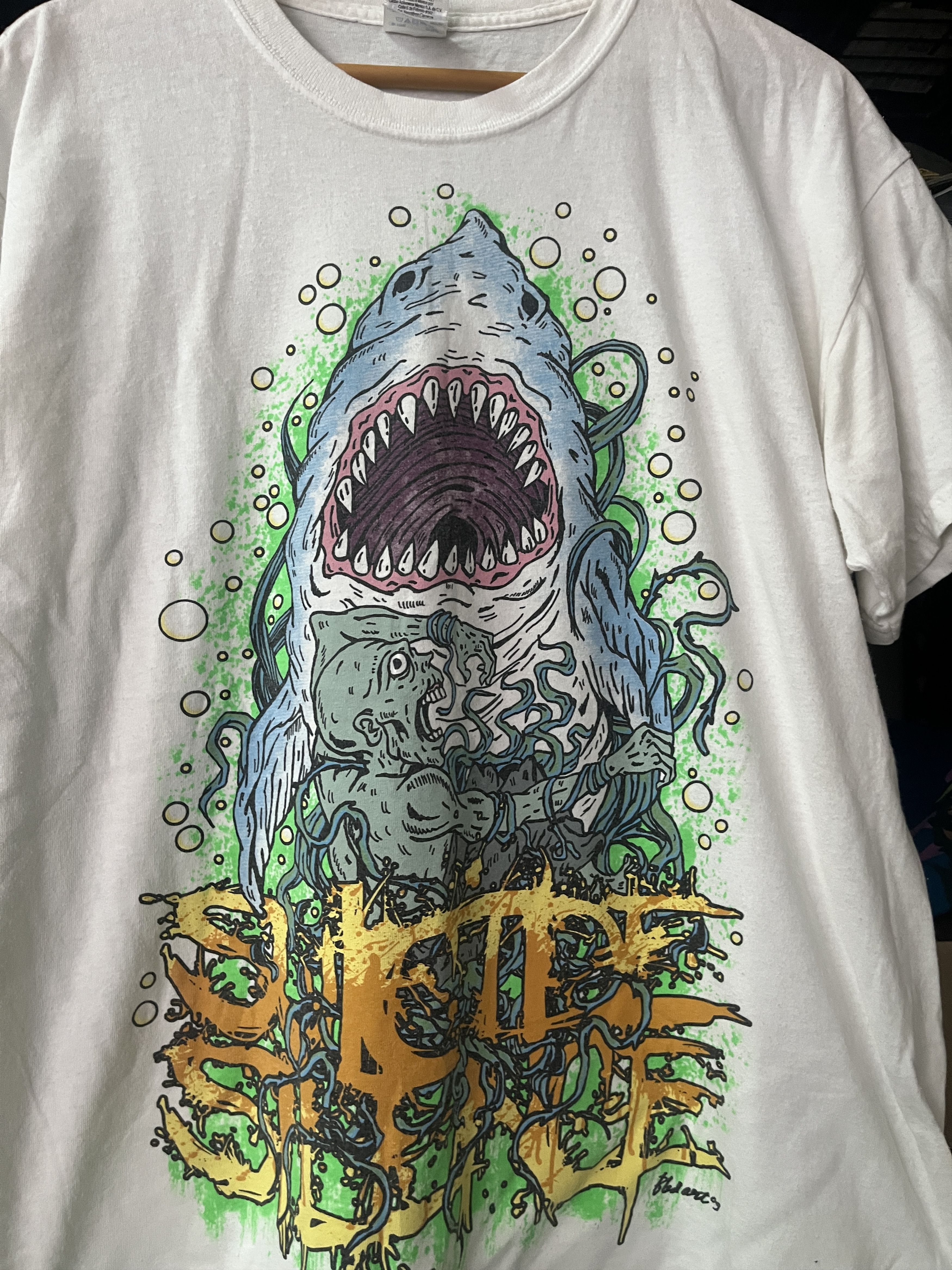 Band Tees Suicide Silence / Shark Size US L / EU 52-54 / 3 - 2 Thumbnail