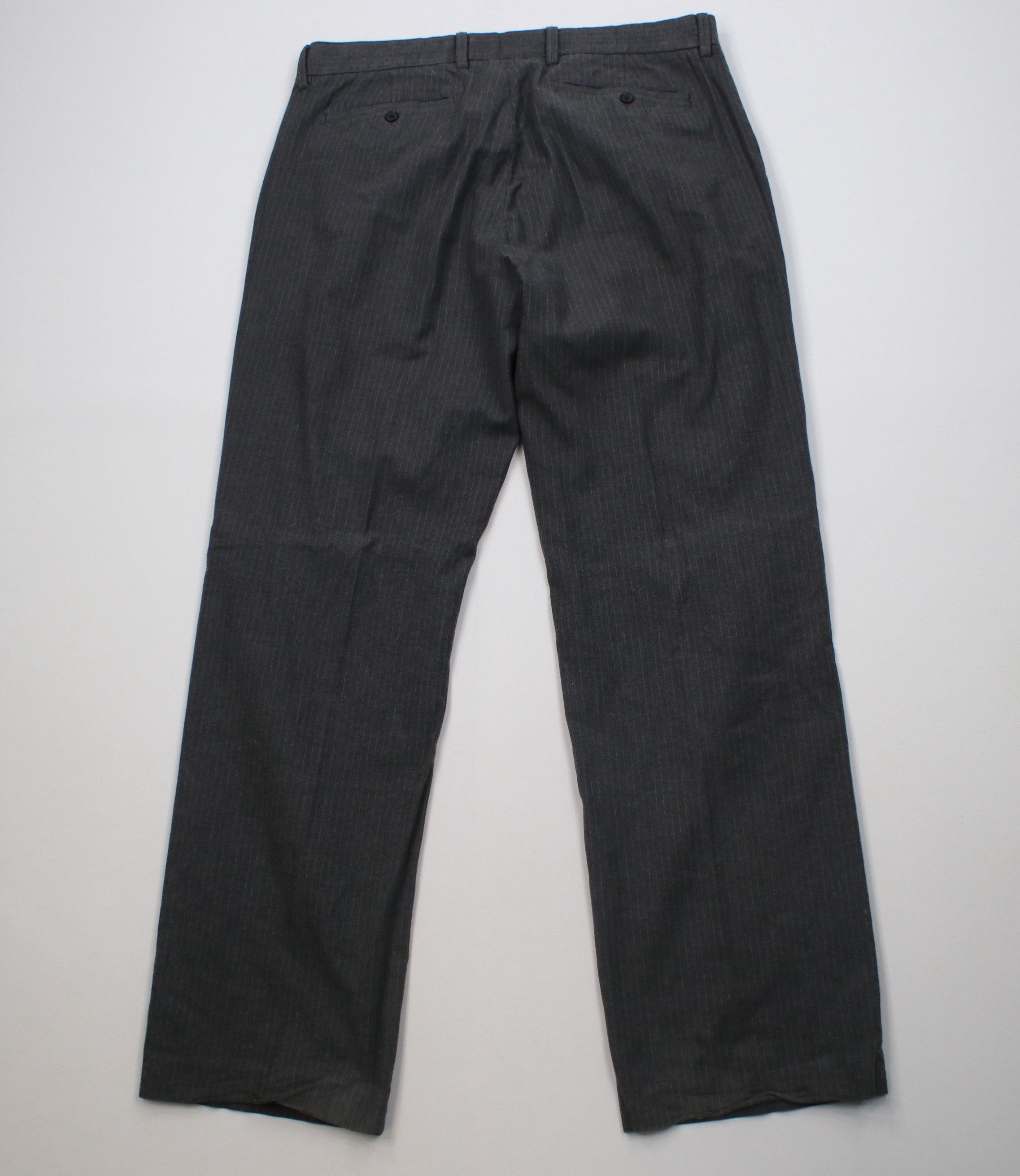 Gap Vintage Y2K Gap Relaxed Fit Striped Wide Leg Chino Pants Size US 36 / EU 52 - 10 Thumbnail