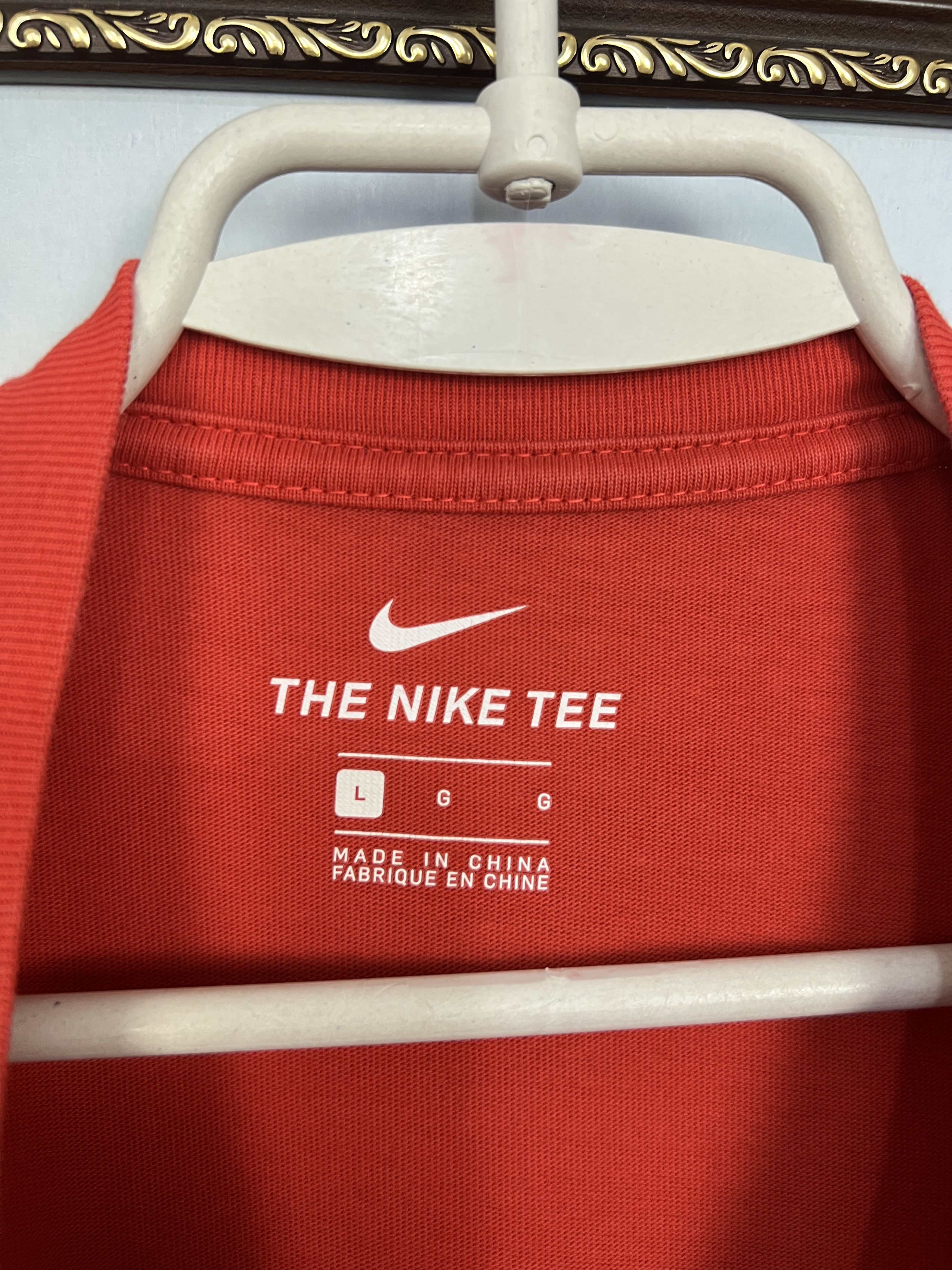 Nike Nike Court Andre Agassi Red Tennis Shirt Mens Jersey Size US L / EU 52-54 / 3 - 8 Thumbnail