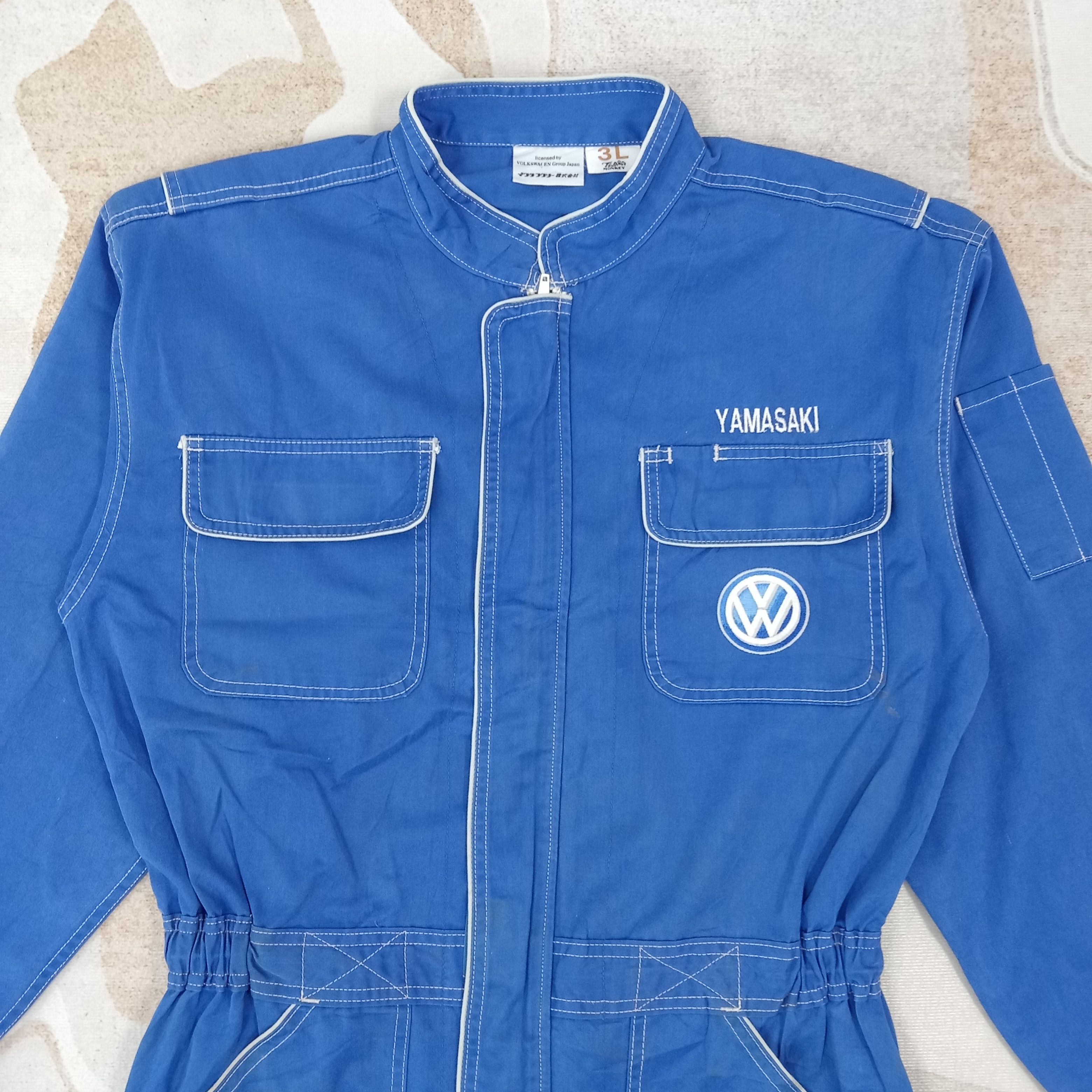 Other Volkswagen Racing Motorsports Coverall Jacket C263N3 Size US L / EU 52-54 / 3 - 6 Thumbnail