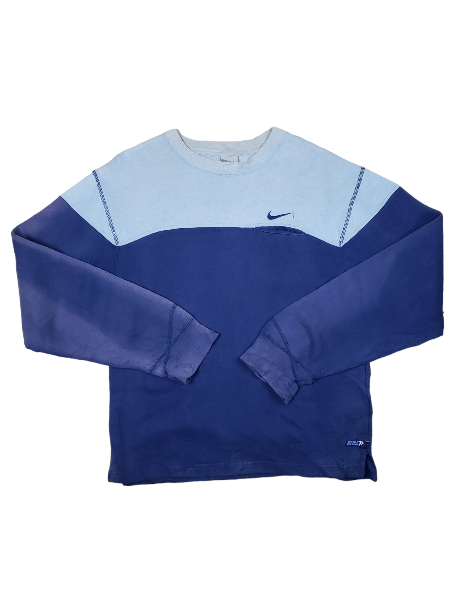 Nike × Vintage Vintage Nike Small Swoosh Faded Size US S / EU 44-46 / 1 - 1 Thumbnail