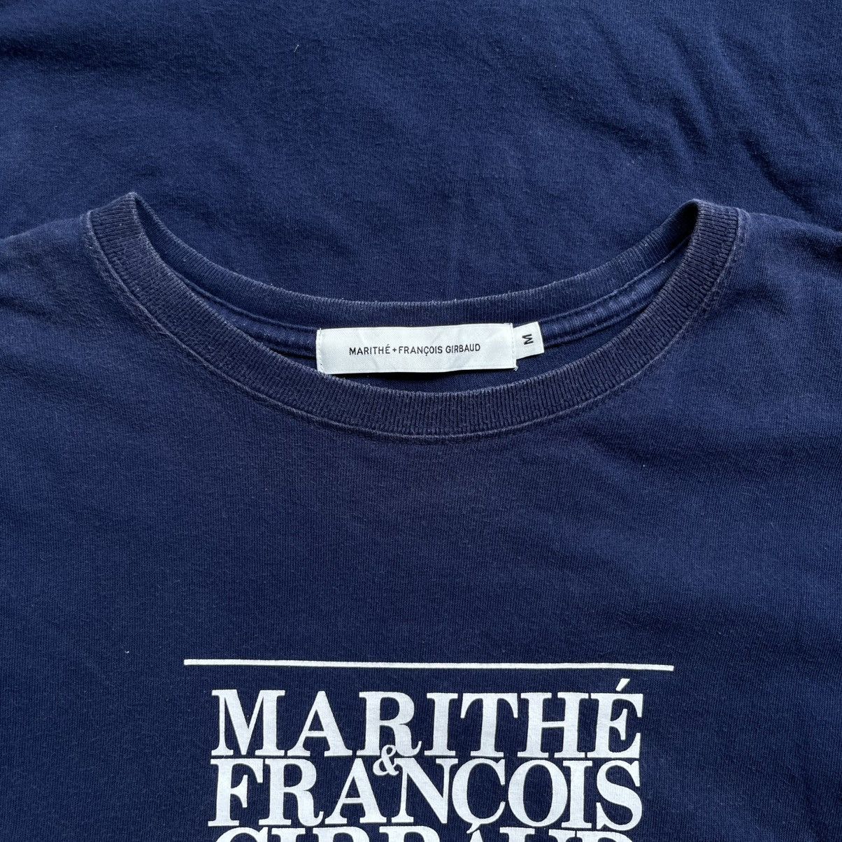 Marithe + Francois Girbaud Marithe Francois + Girbaud T-Shirt Navy Size US M / EU 48-50 / 2 - 5 Thumbnail