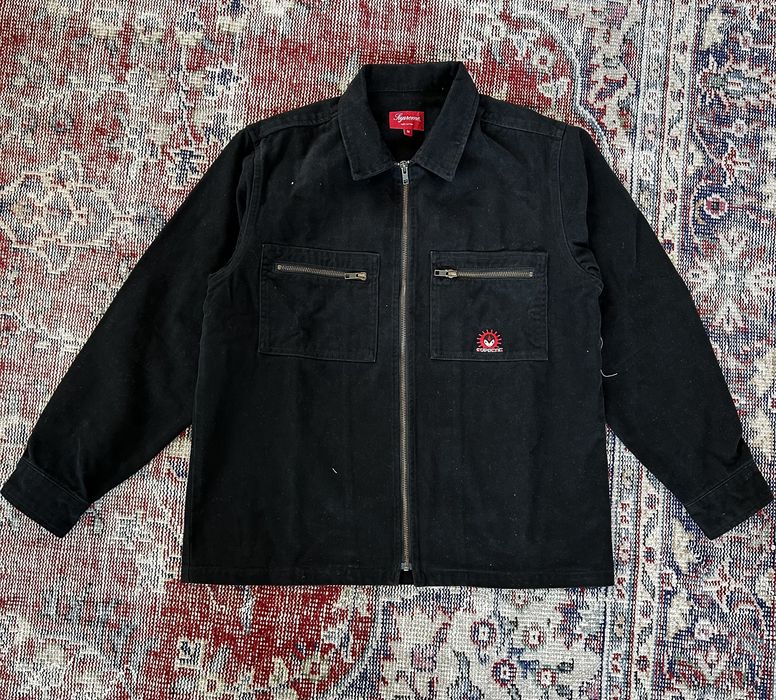 Vampire denim zip store up shirt