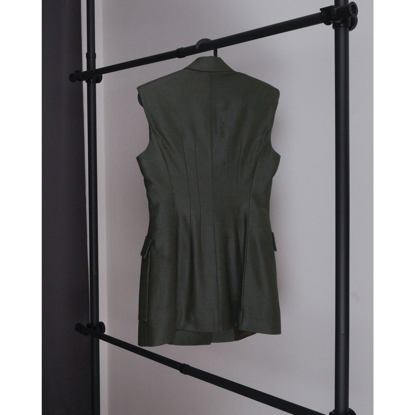 Versace Rare versace medusa military khaki dress jacket Size S / US 4 / IT 40 - 2 Thumbnail