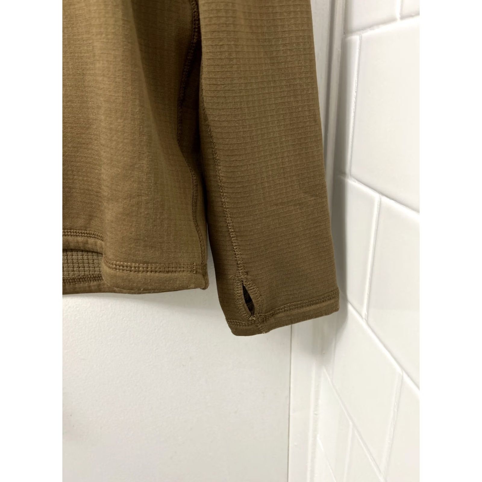 Vintage Condor Base 2 Zip Pullover Mens S Brown Sweater Tactical Combat Outdoor YKK L/S Size US S / EU 44-46 / 1 - 6 Thumbnail