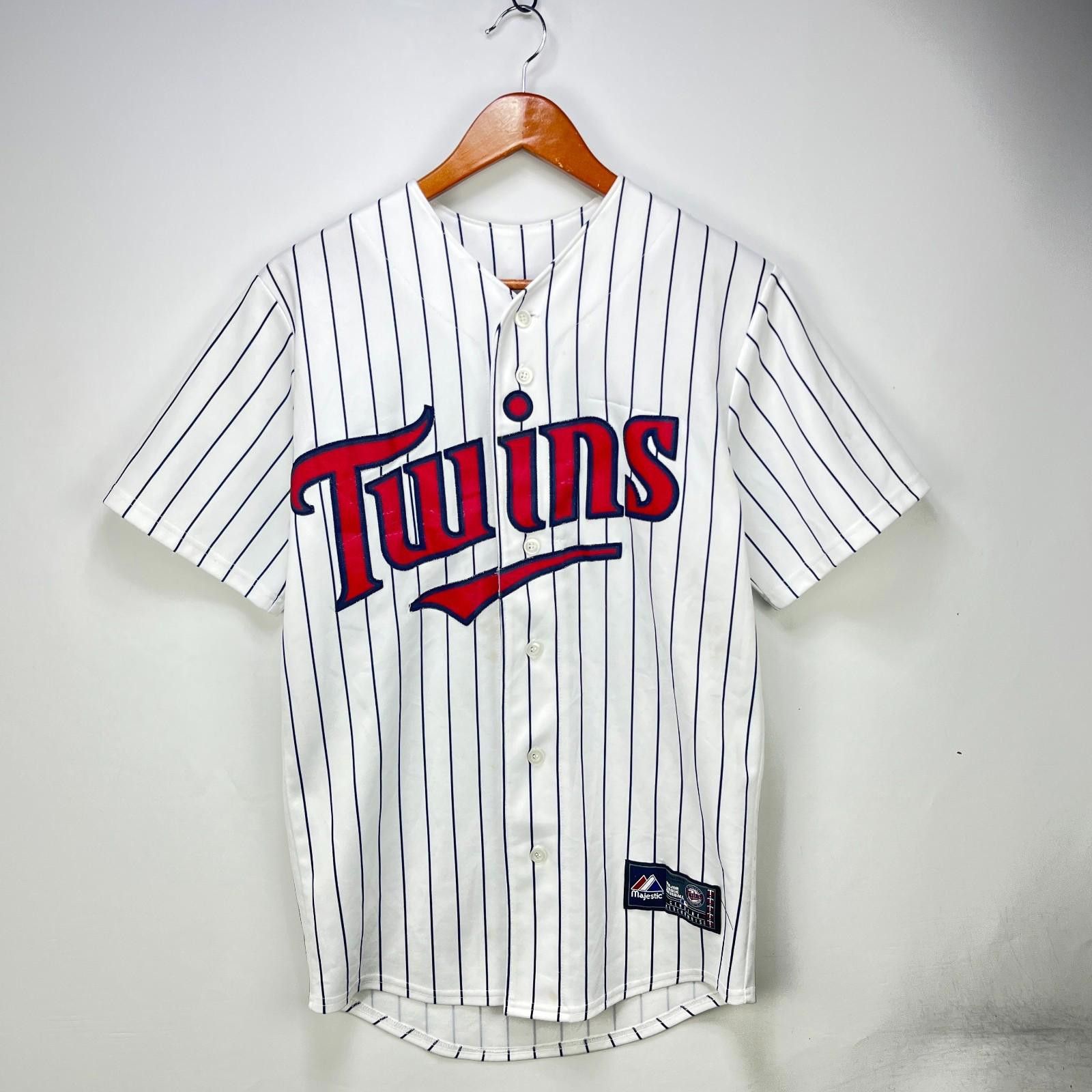 Majestic Vintage Minnesota Twins Morneau Baseball Jersey Small Size ONE SIZE - 1 Thumbnail