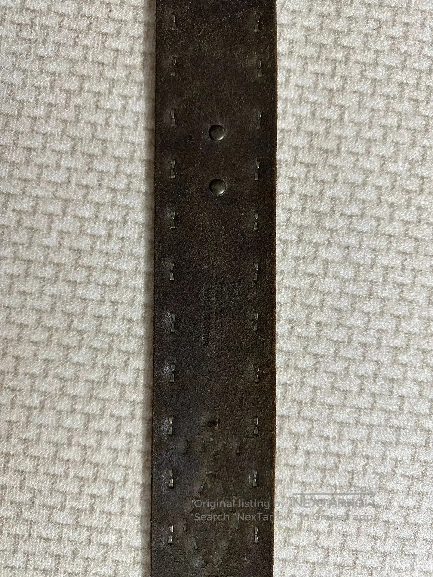 Denim & Supply Ralph Lauren Ralph Lauren Denim Supply Black Rivet Belt. Size ONE SIZE - 5 Thumbnail