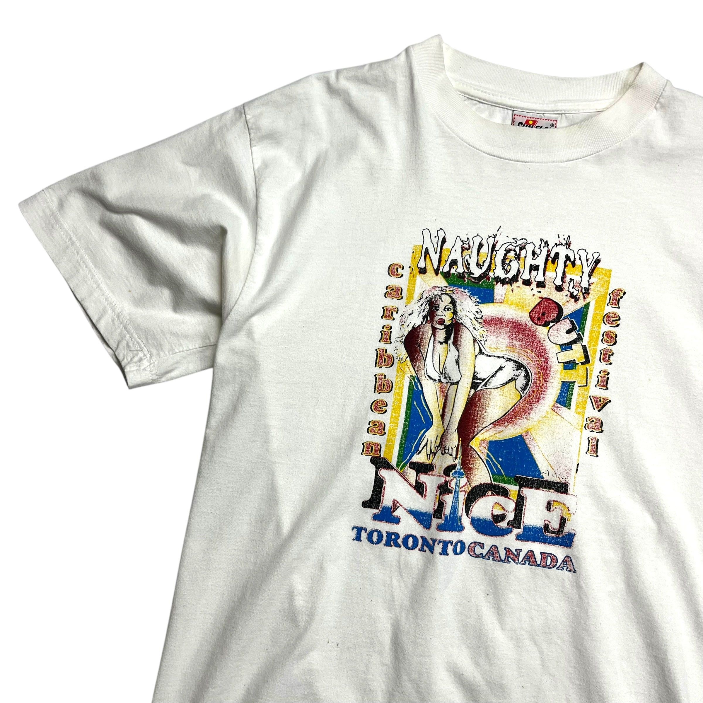 Vintage Naughty Butt Nice Caribbean T-shirt - L Size US L / EU 52-54 / 3 - 2 Thumbnail