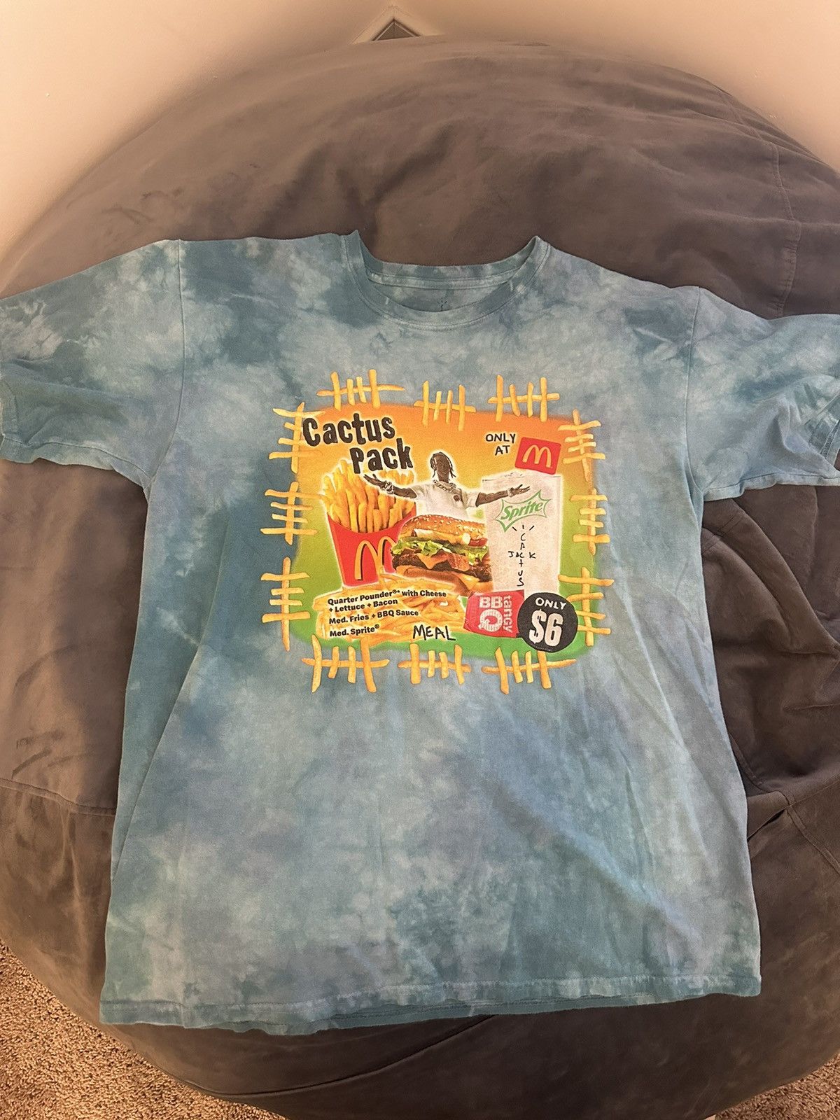 Travis Scott Travis Scott x Cactus Jack x McDonalds Tee XL Size US XL / EU 56 / 4 - 1 Thumbnail