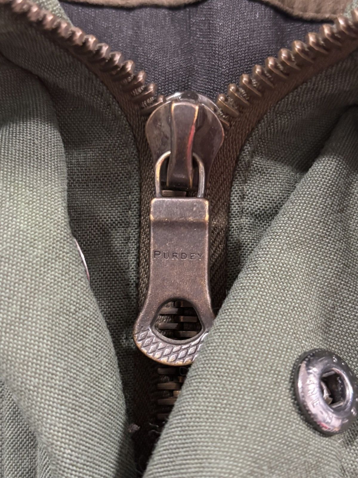 James Purdey & Sons Snipe Shell Hooded Shooting Coat Green