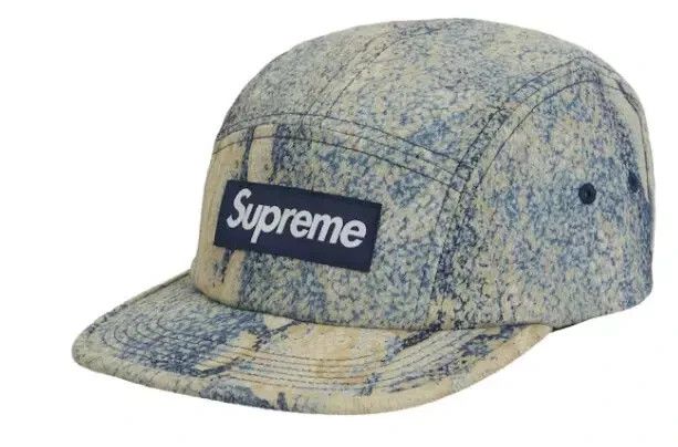 Supreme Supreme Denim Camp Cap (FW24) Snake Sz Adjustable Size ONE SIZE - 1 Thumbnail