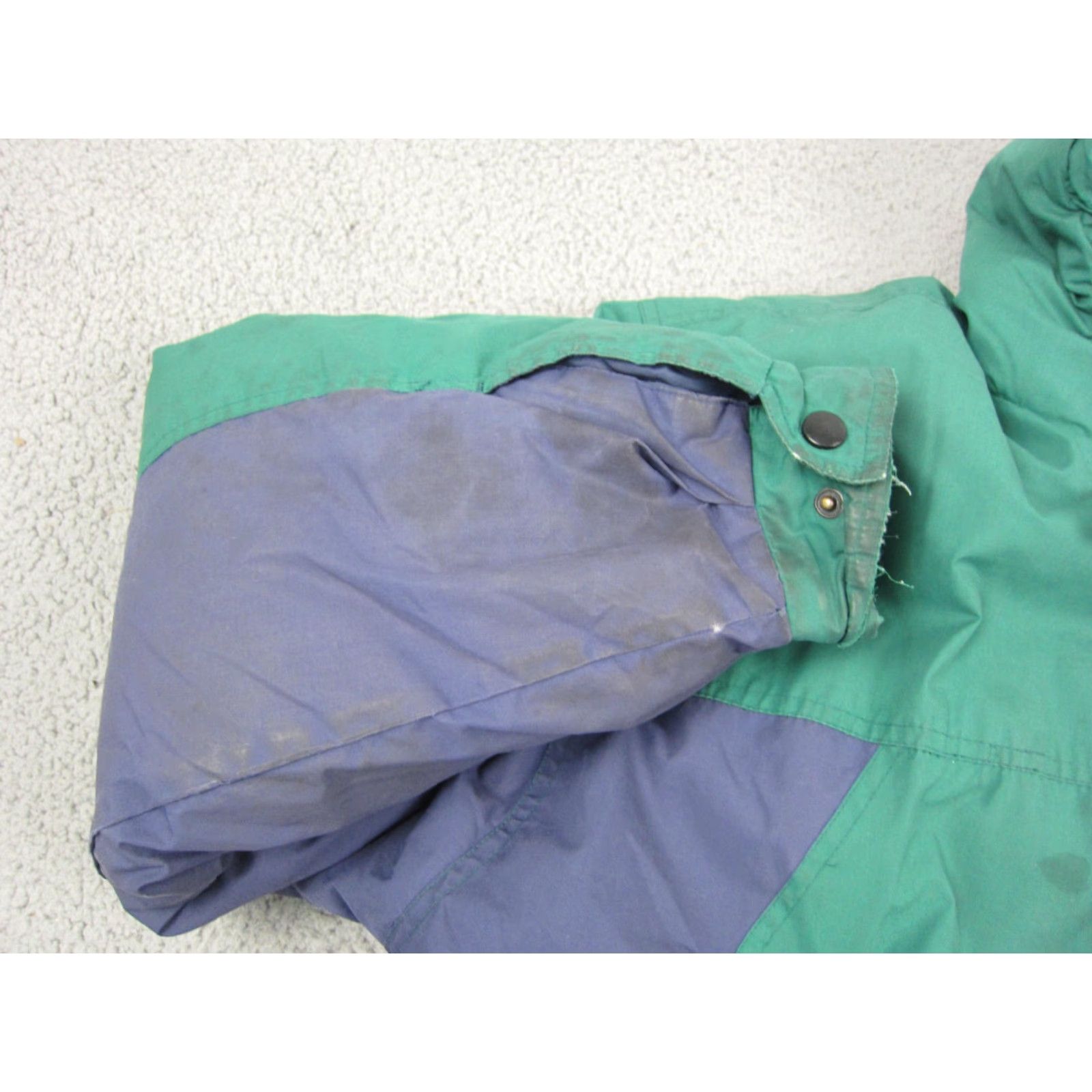 Gant VINTAGE GANT Jacket Mens XL Down Puffer Hooded Full Zip Blue Green Size US XL / EU 56 / 4 - 4 Thumbnail