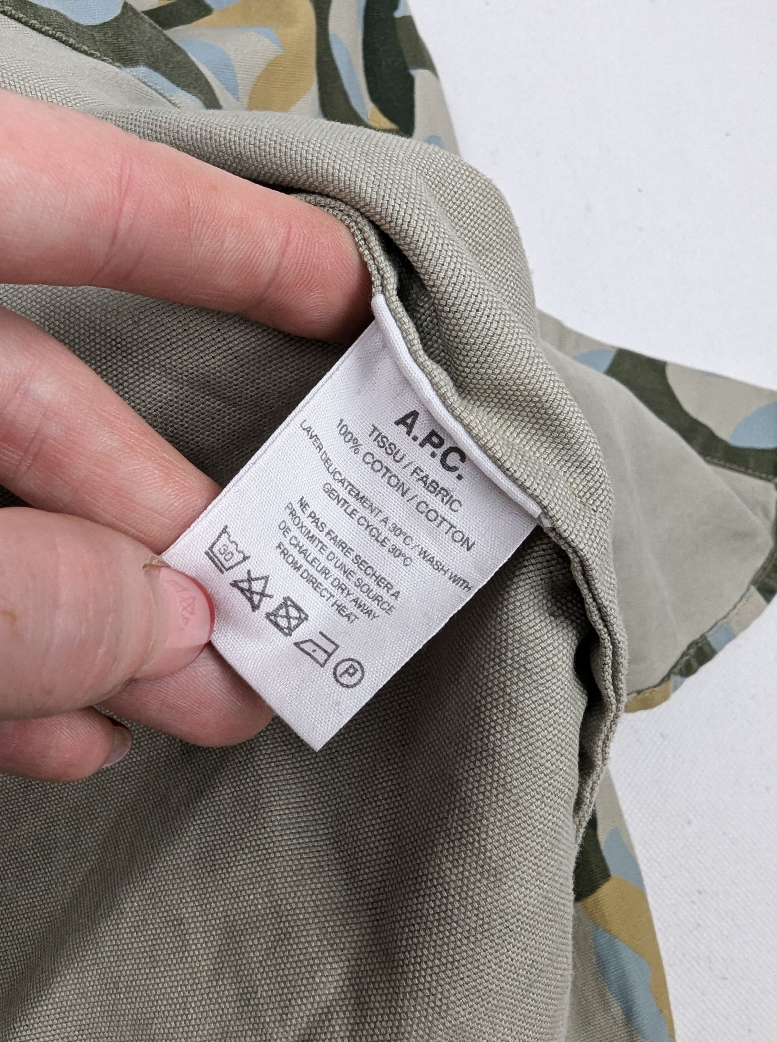 A.P.C. A.P.C. APC jacket overshirt khaki 40 L Size L / US 10 / IT 46 - 4 Thumbnail