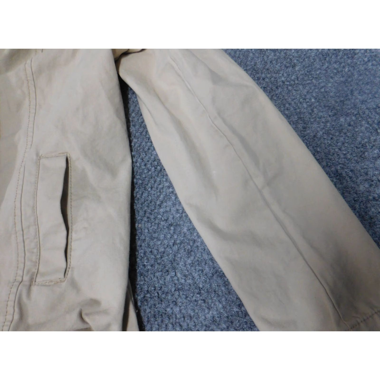 Old Navy Old Navy Jacket Womens Trench Coat Medium Beige Button Casual Winter Vintage: No Model na Size M Regular Women Collared Cotton Blend Knit Button Size M / US 6-8 / IT 42-44 - 4 Thumbnail