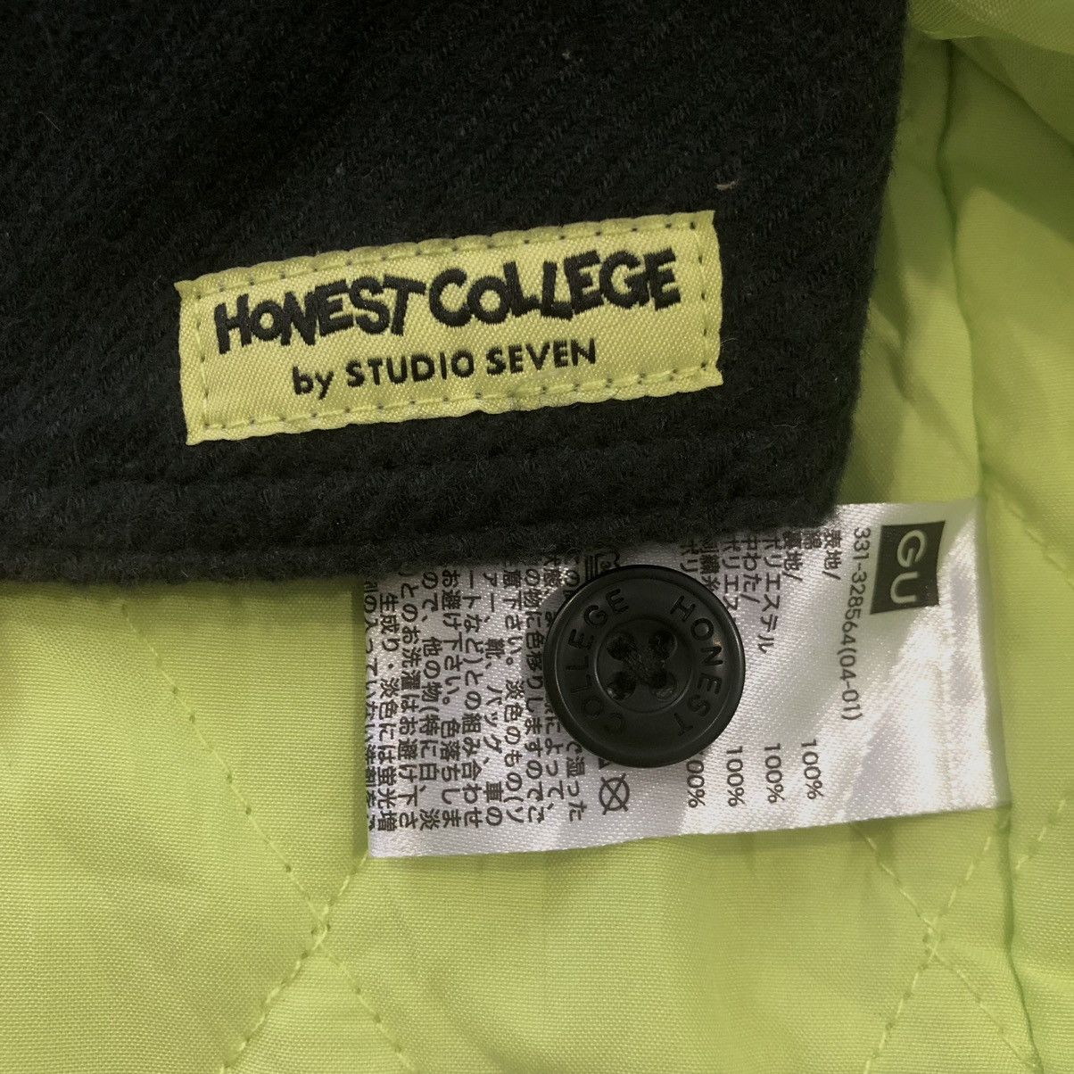 GU × Japanese Brand × Studio Seven Vintage Honest College by Studio Seven Embroidery Jacket Size US XXL / EU 58 / 5 - 4 Thumbnail