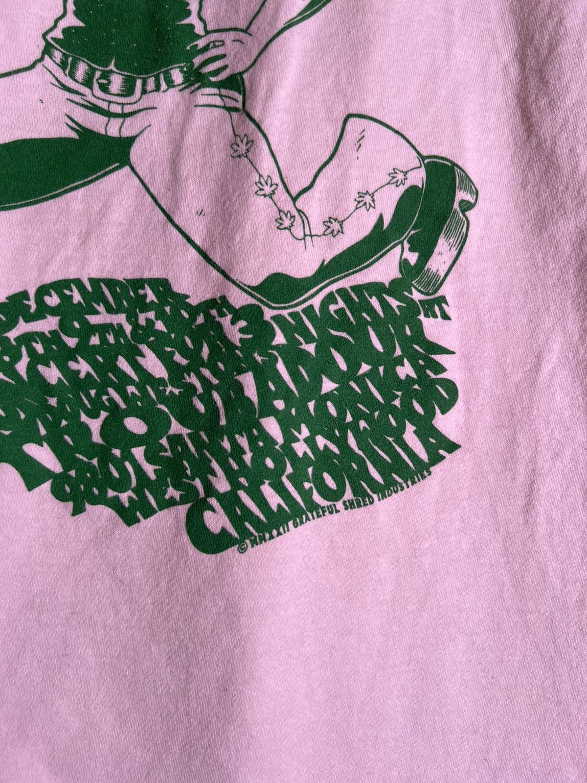 Vintage 2022 The Grateful Shred Retro Goth Rock Band Raglan Shirt Size US XL / EU 56 / 4 - 5 Thumbnail