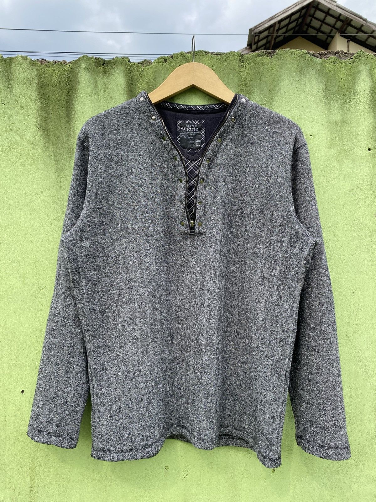 Japanese Brand Amorte Japanese Vintage Goth Grunge Punk Dark Luxury Style Size US XL / EU 56 / 4 - 1 Thumbnail