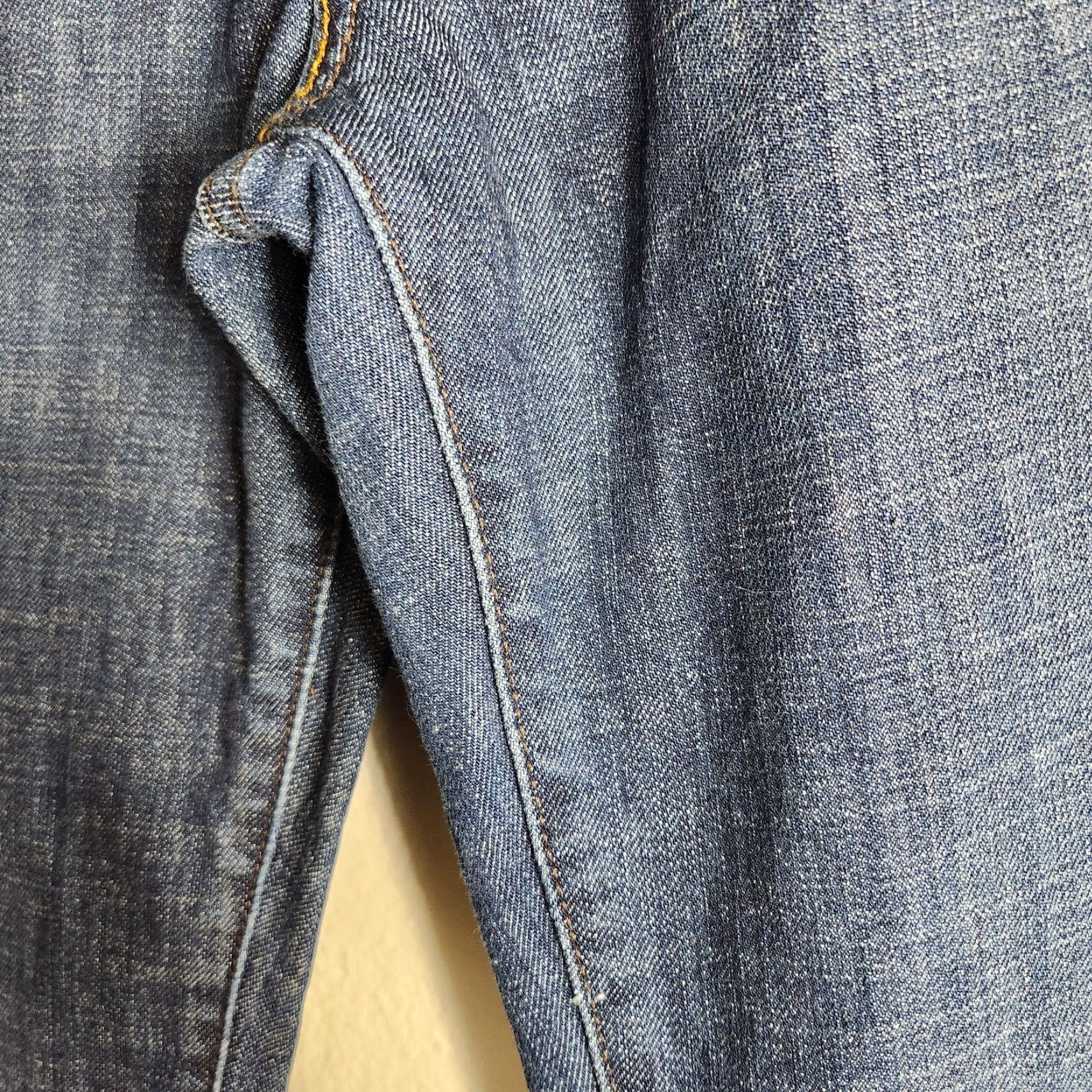 Levi's Levi's Jeans Womens Dark Wash Mid Rise Bootcut 14 Regular 5-Pocket Denim Stretch Pockets Zip Fly Blue Cowboy Western Jeans Mens? Size 36" / US 14 / IT 50 - 3 Thumbnail