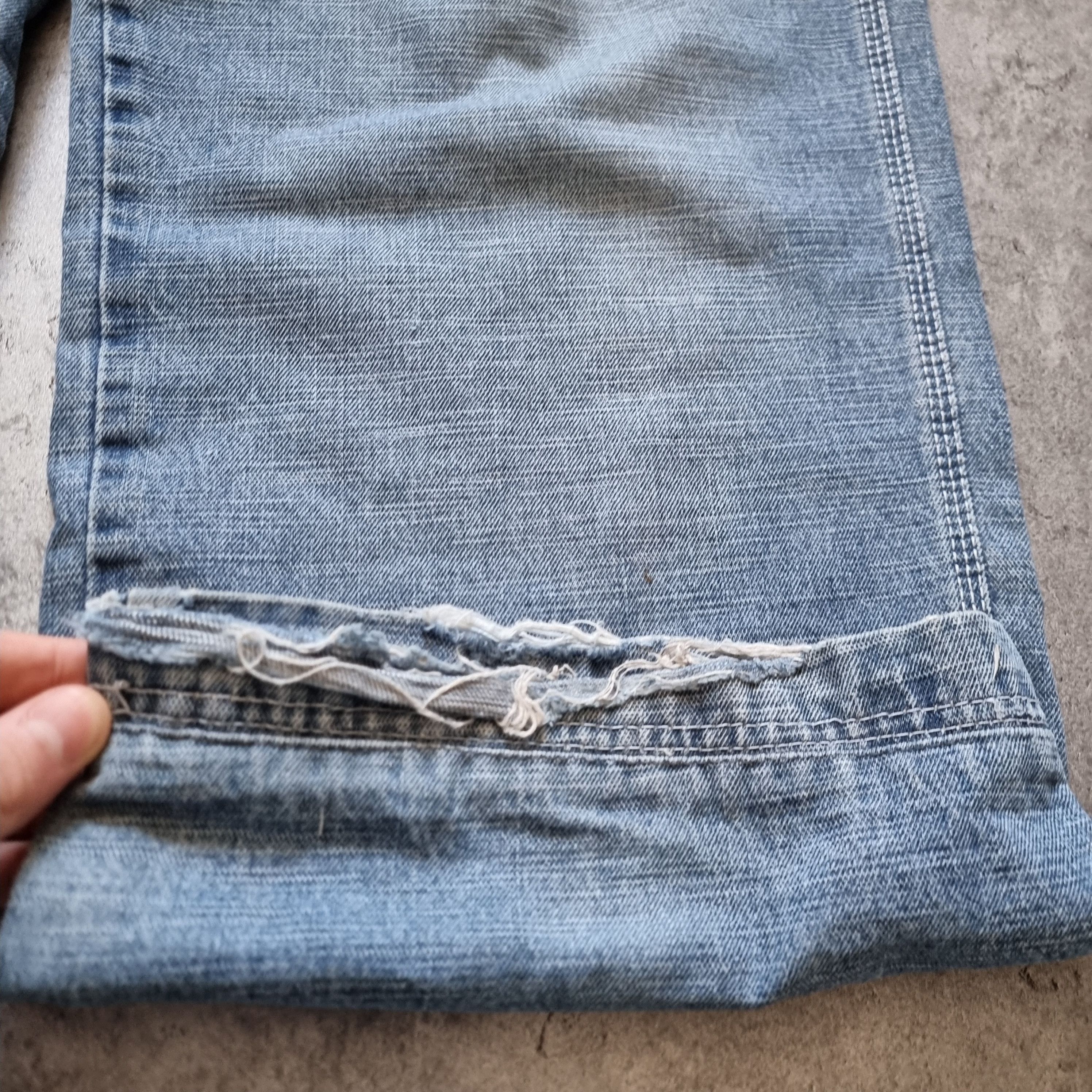 JNCO Vintage hip hop error mass denim jnco baggy jeans 90s Size US 32 / EU 48 - 11 Thumbnail