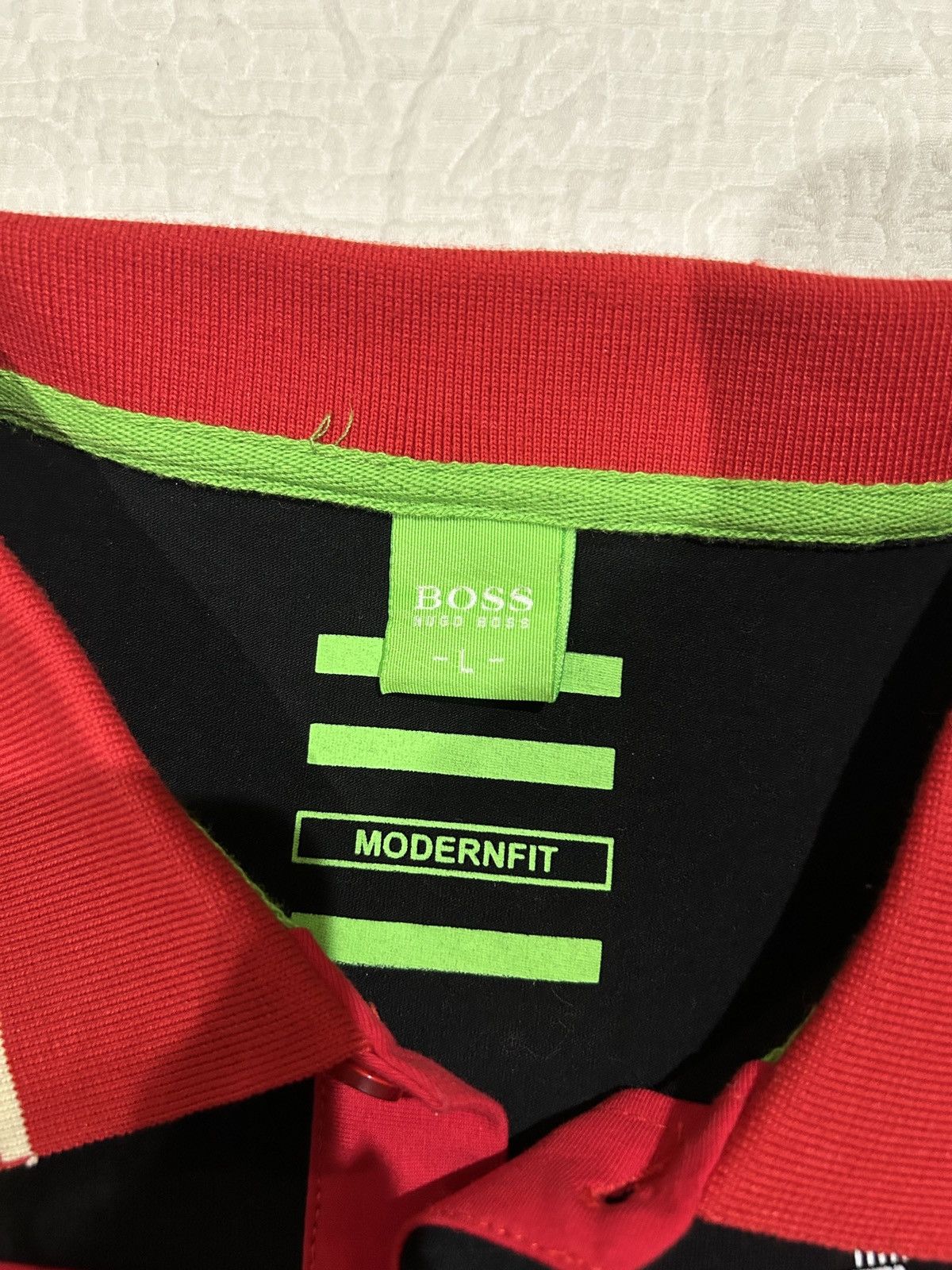 Hugo Boss Hugo boss red polo shirt Size US S / EU 44-46 / 1 - 2 Thumbnail