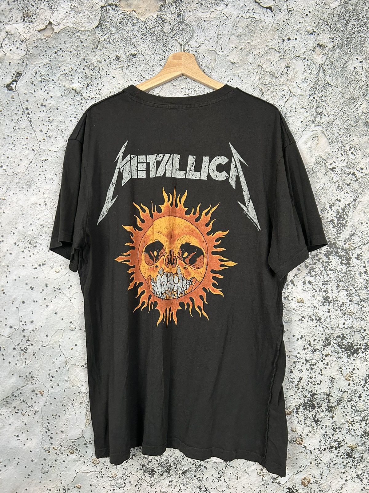 H&M × Metallica H&M Metallica Distressed Rock Band Tee Metal Size US M / EU 48-50 / 2 - 2 Thumbnail