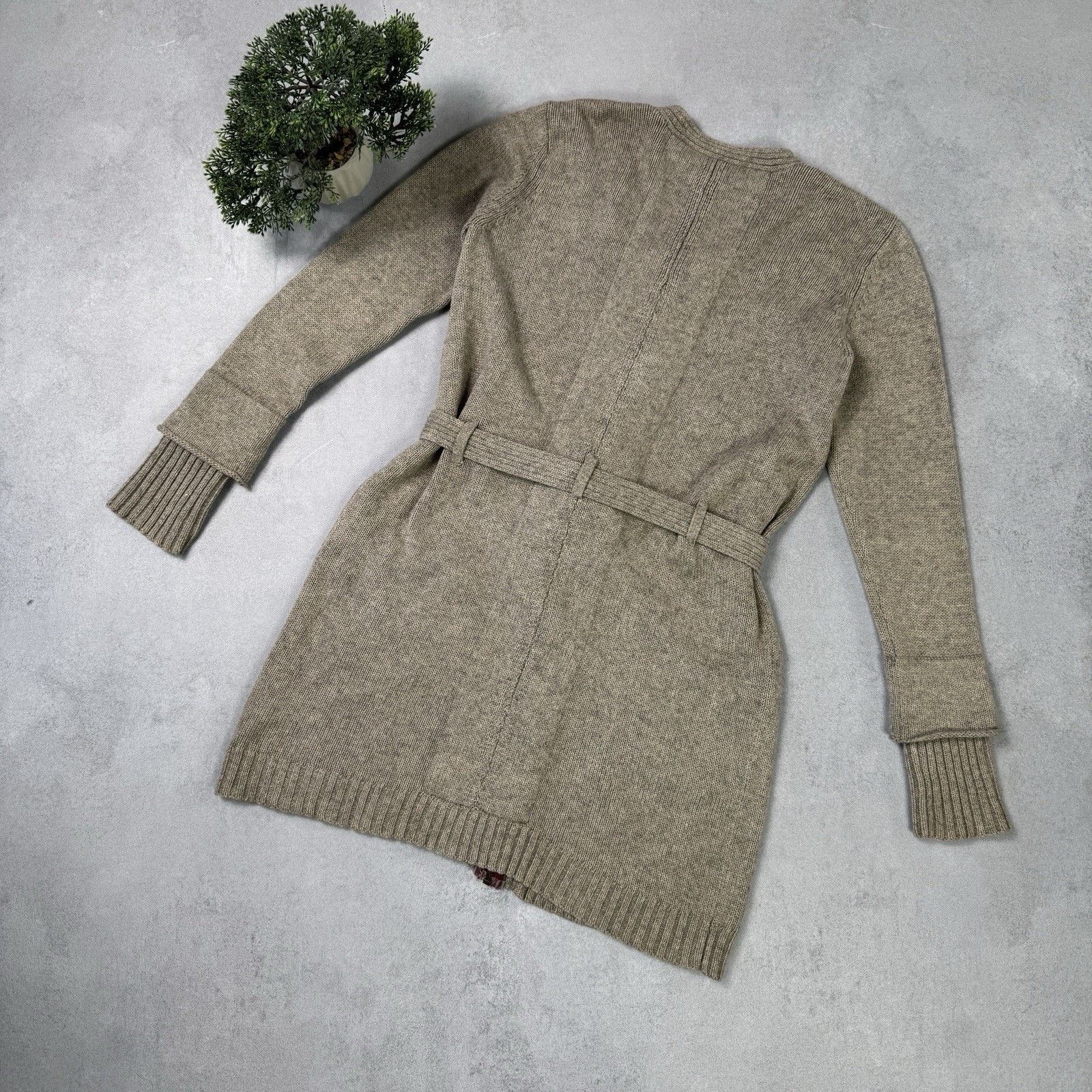 Weekend Max Mara Weekend Max Mara Women Cardigan Beige Zip Size L Size L / US 10 / IT 46 - 14 Thumbnail