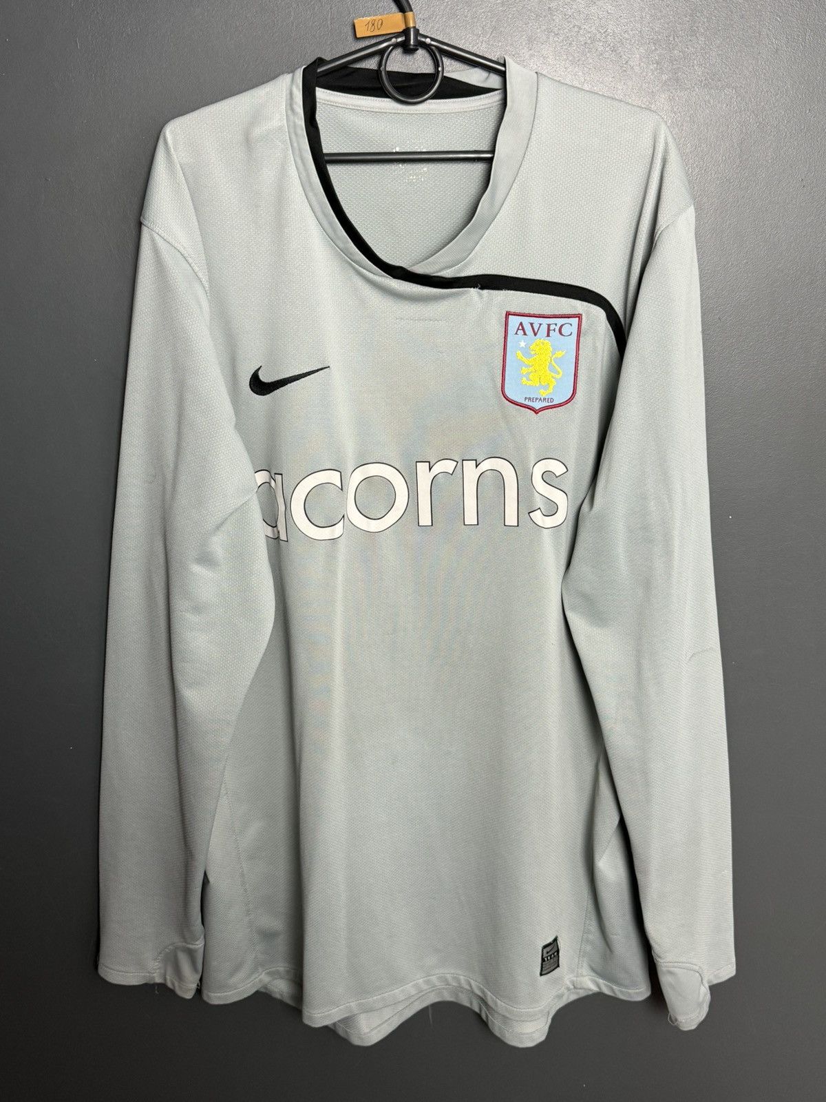 Nike Aston Villa 08/09 Goalkeeper Football Long Sleeve Jersey Size US XXL / EU 58 / 5 - 1 Thumbnail