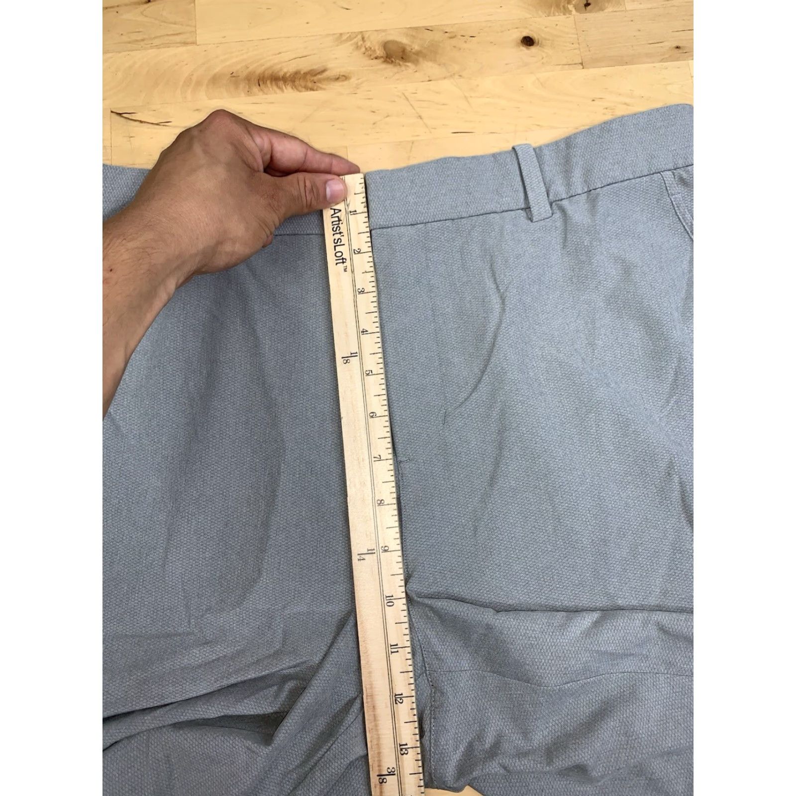 Nike Nike Golf Chino Shorts Mens 34 Gray Casual Stretch Performance Size US 34 / EU 50 - 6 Thumbnail