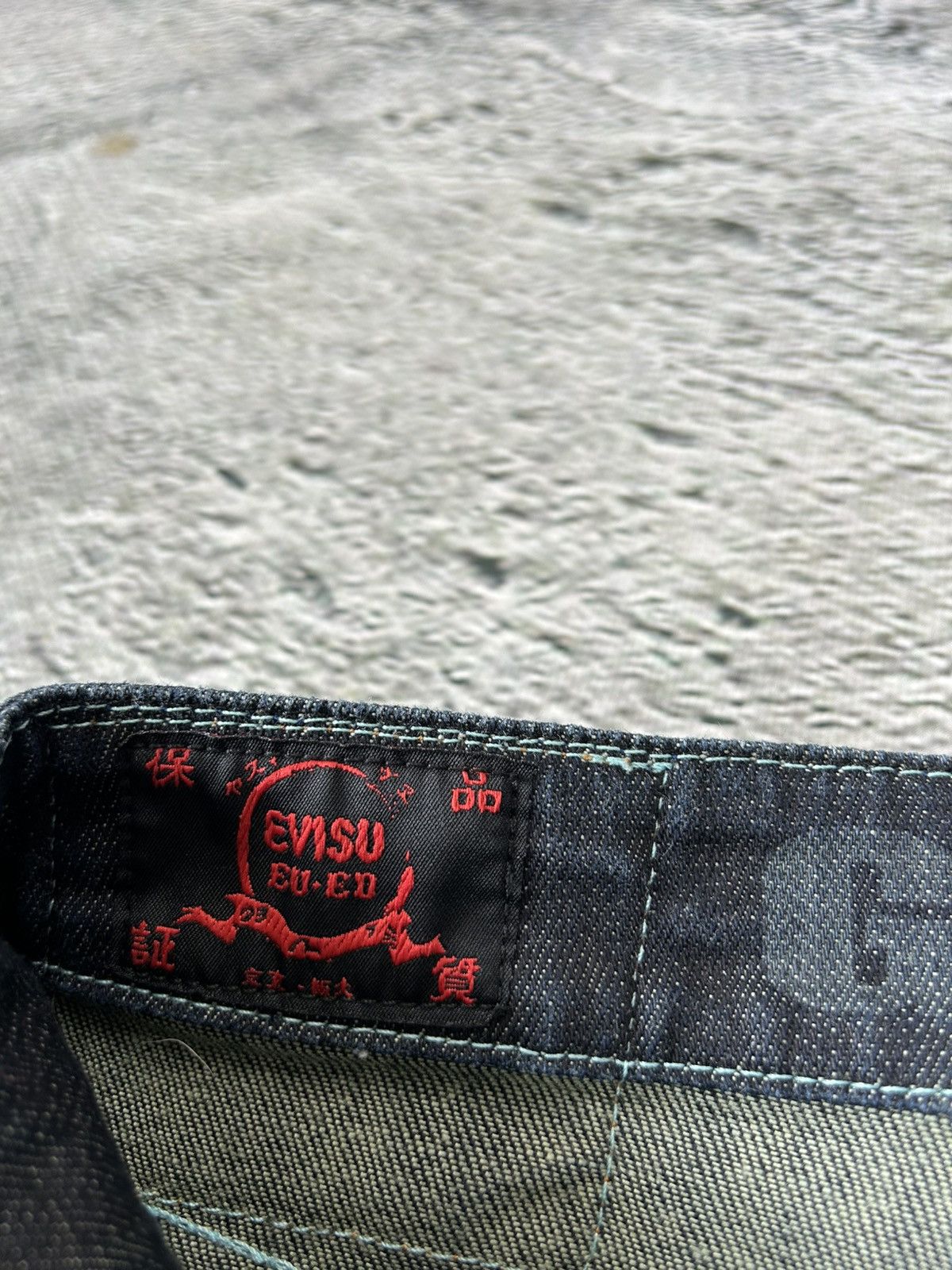 Evisu × Vintage Evisu EU ED jeans vintage slim Geisha Y2K Size 26" / US 2 / IT 38 - 8 Thumbnail